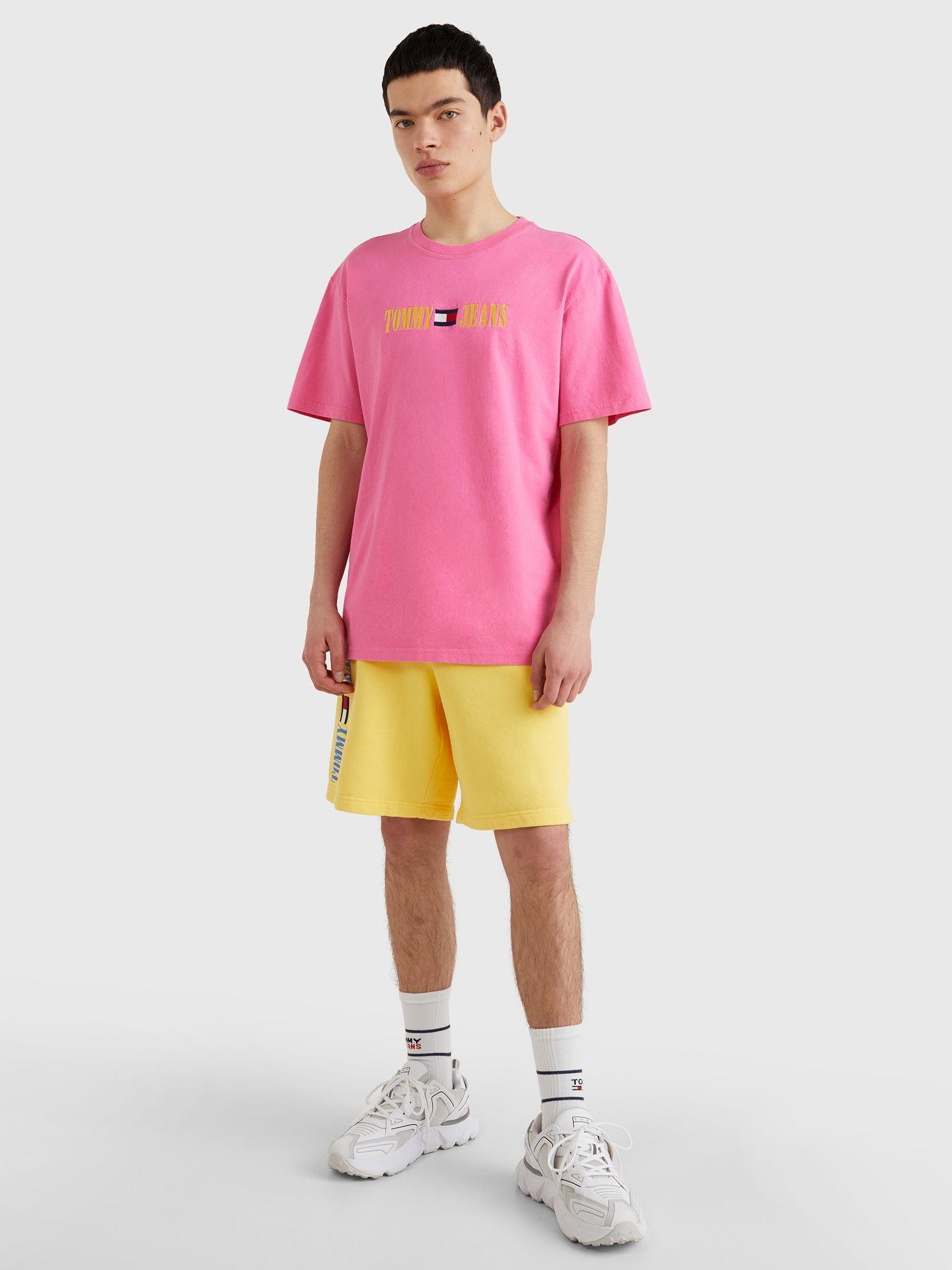 Polera Pop Logo Flag Rosado Tommy Hilfiger-2