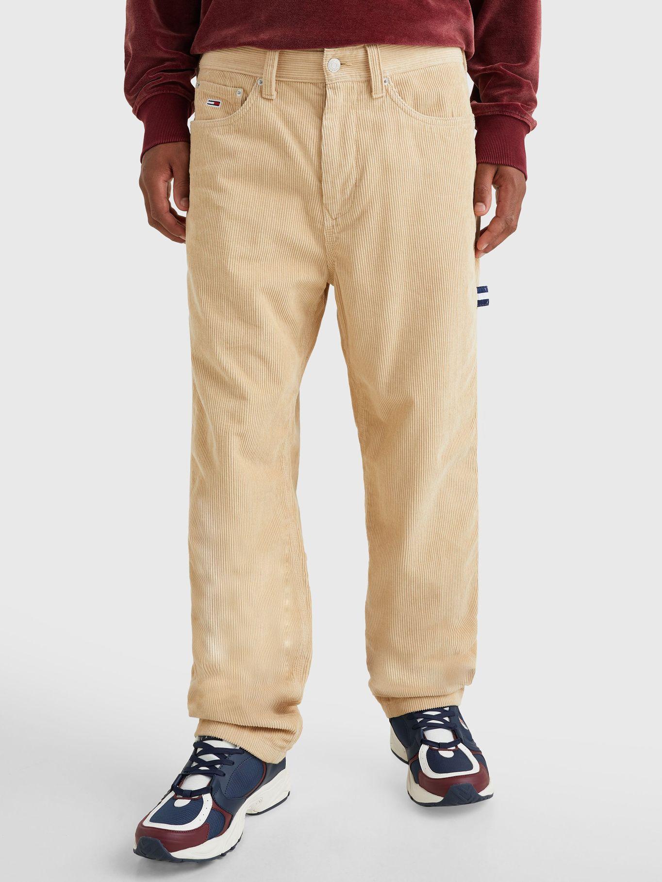 Pantalón Skater Carpenter Con Logo Beige Tommy Jeans-2