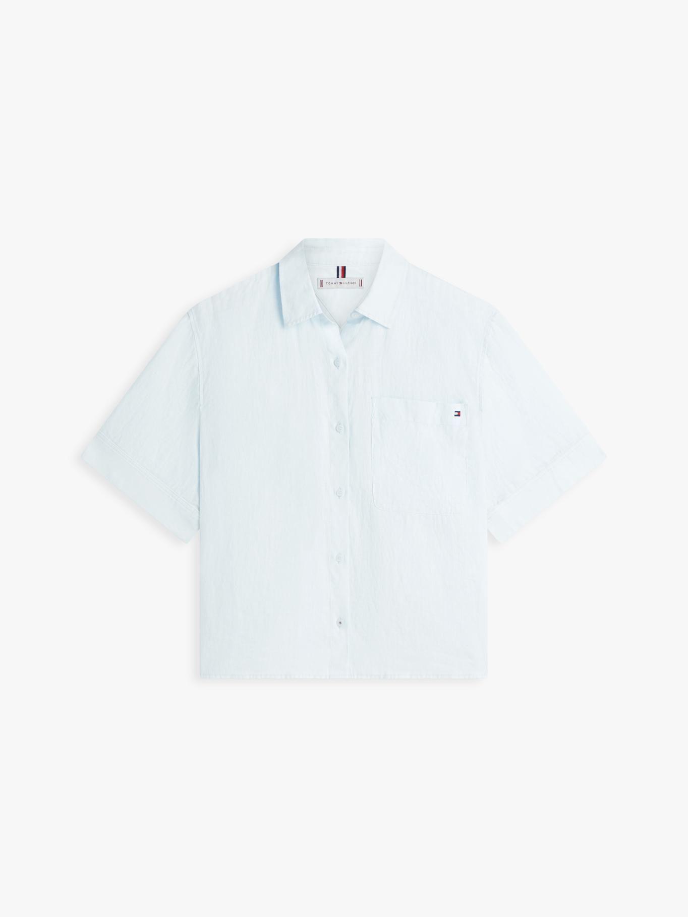 Camisa De Lino Relaxed Fit-4