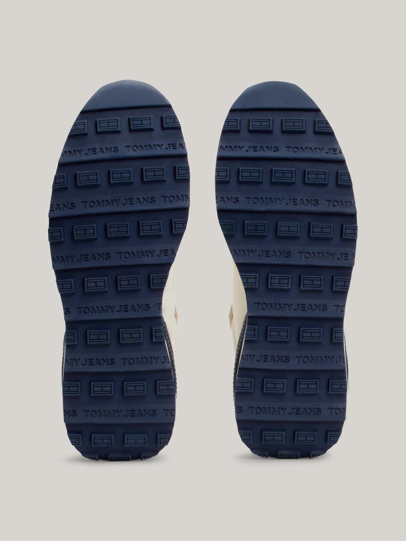 Zapatilla Running Suela Dentada Beige Tommy Hilfiger-3