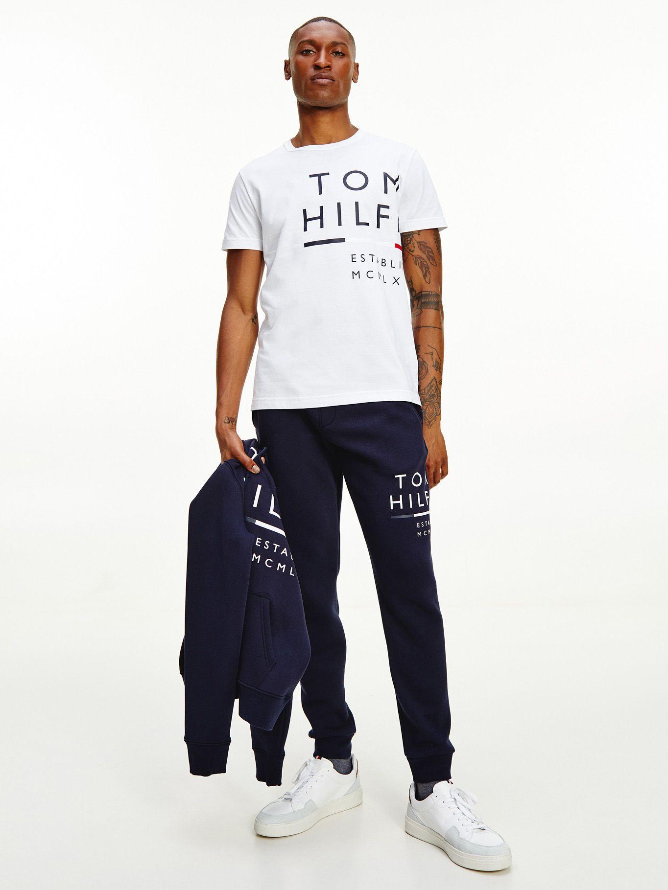 Polera Wrap Around Graphics Blanco Tommy Hilfiger-0