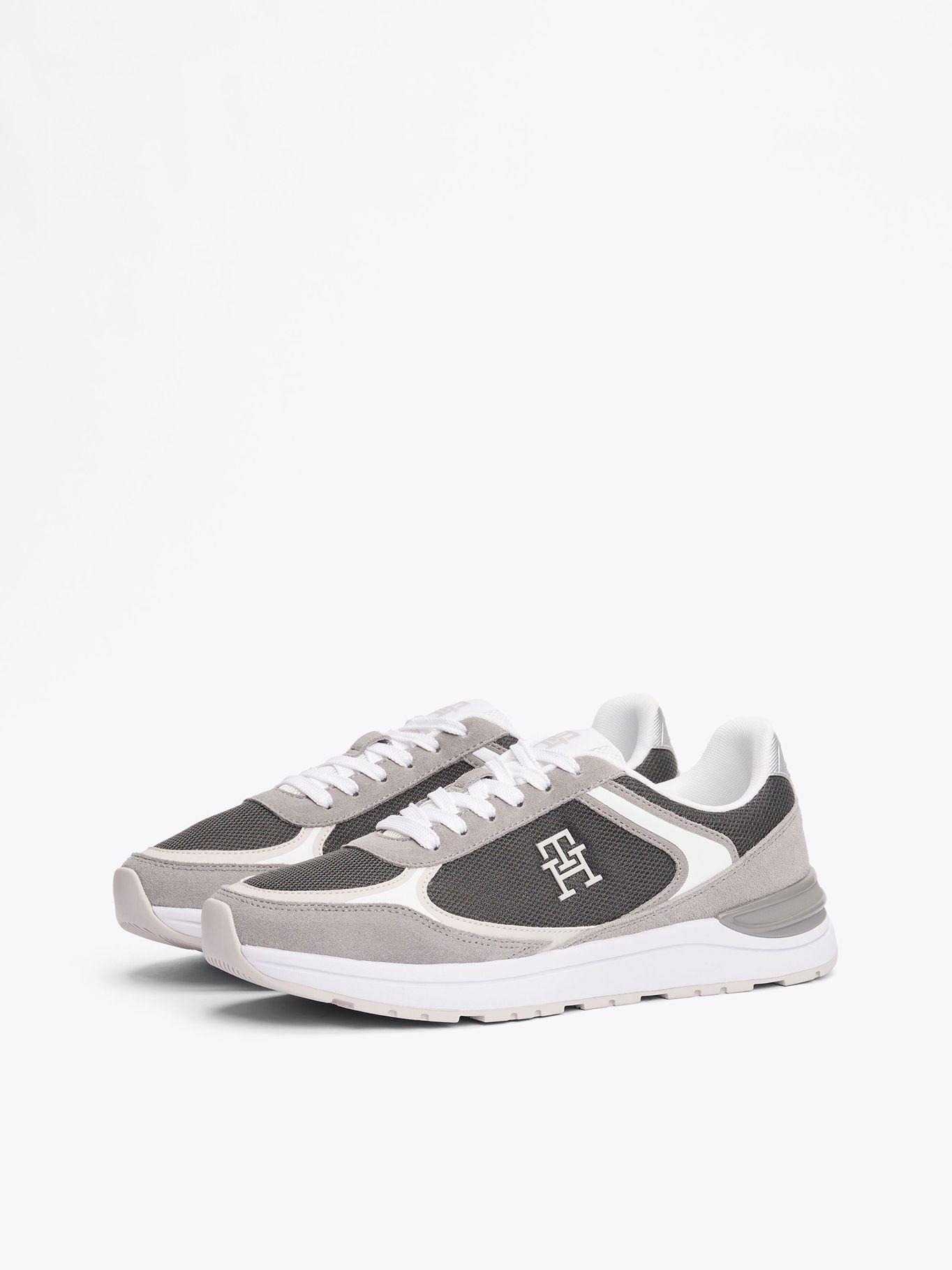 Zapatillas Casual Fashion Runner Mix Gris Tommy Hilfiger-0