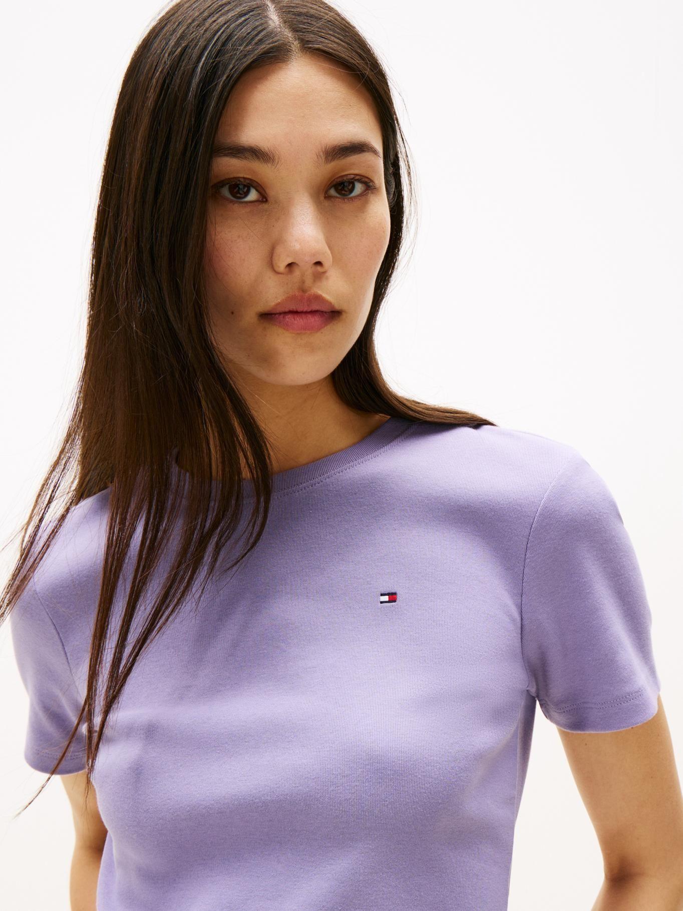 Polera Cody Slim Fit Lila Tommy Hilfiger-3