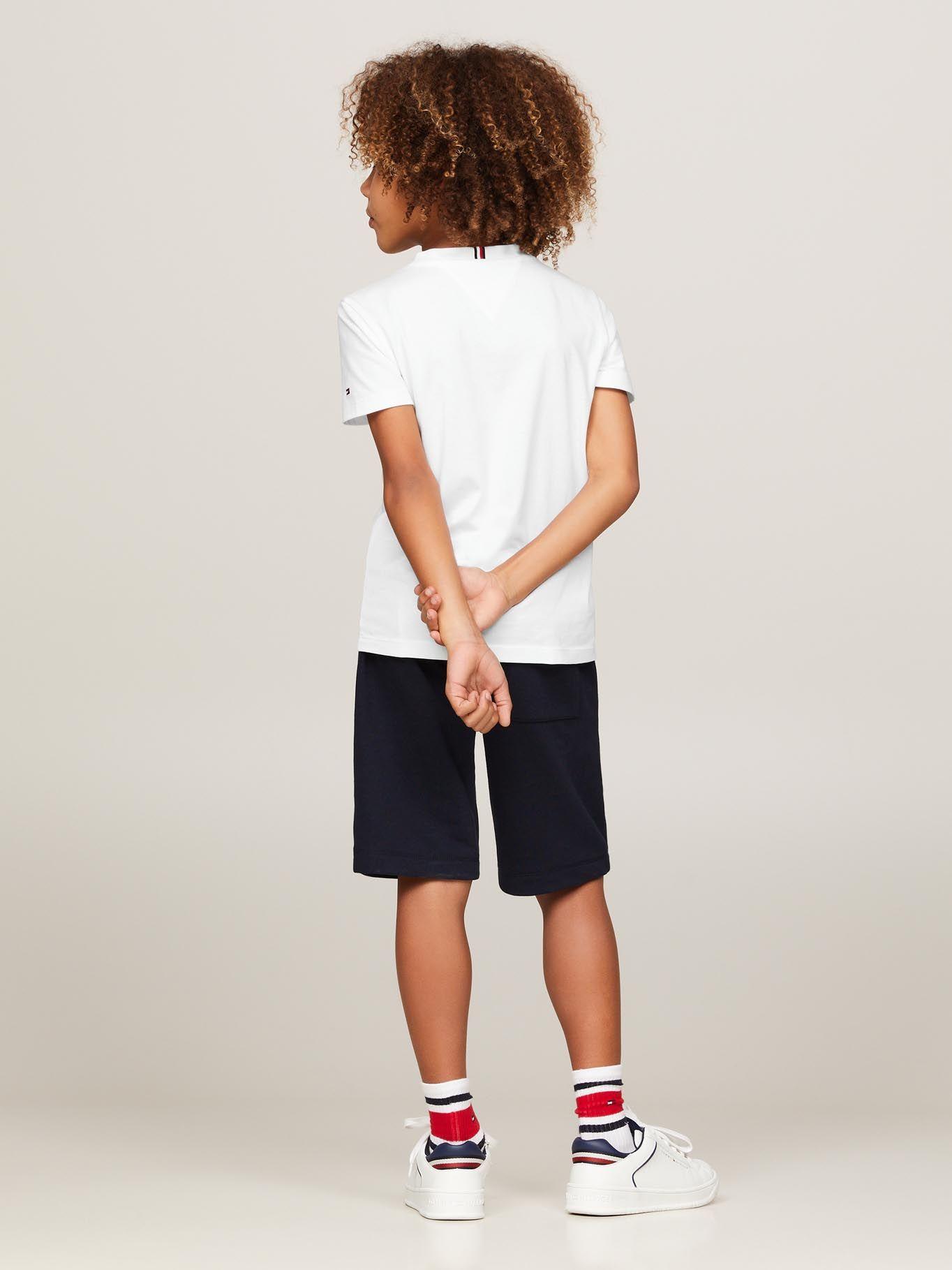 Polera C-Neck Con Logo Blanco Tommy Hilfiger-2