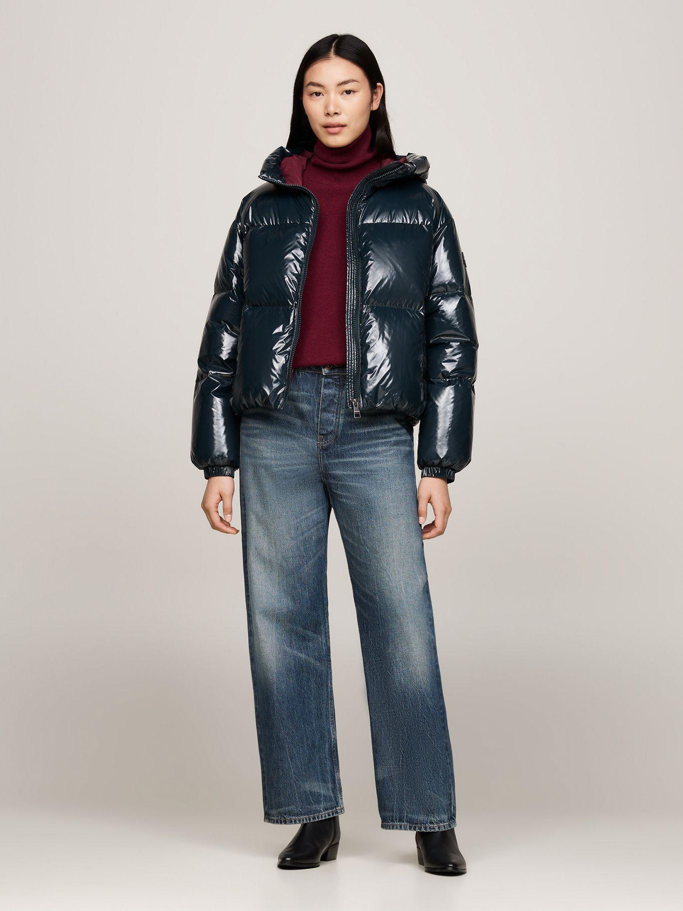 Parka New York Gloss Azul Tommy Hilfiger-1