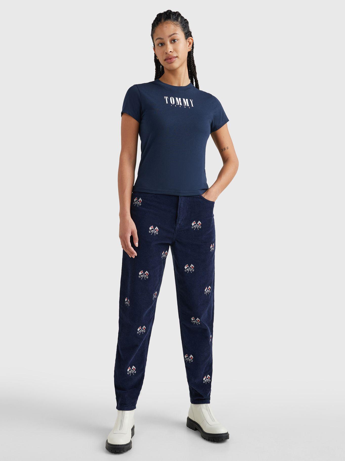 Polera Essential Baby Con Logo Azul Tommy Hilfiger-1