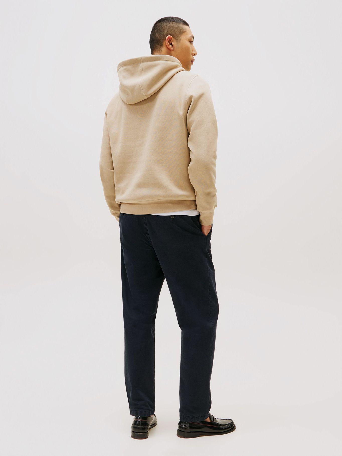 Polerón Hoodie Established _ Logo Beige Tommy Hilfiger-2