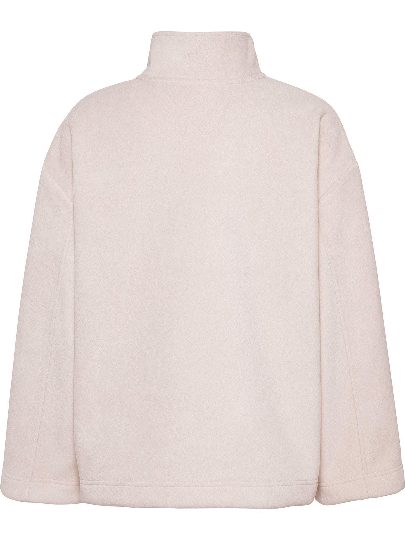 Polerón Polar Oversize Con Parche Beige Tommy Hilfiger-1