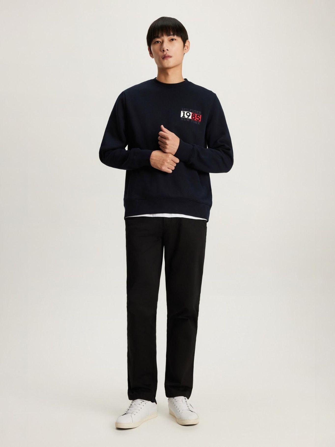 Polerón New York Flag Logo Azul Tommy Hilfiger-1