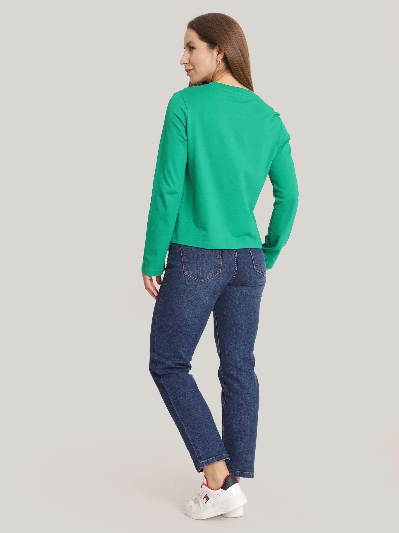 Polera Flag Logo Regular Fit Verde Tommy Hilfiger-2