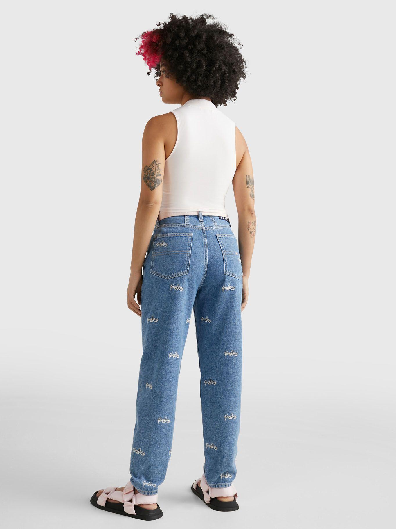 Polera Sin Mangas Cropped Rosado Tommy Jeans-2