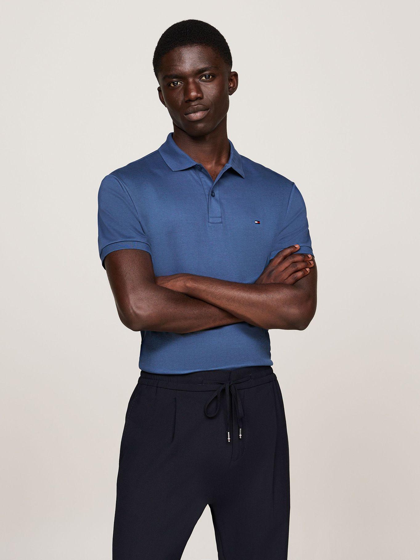 Polo Essential Liqui Cotton Azul Tommy Hilfiger-0