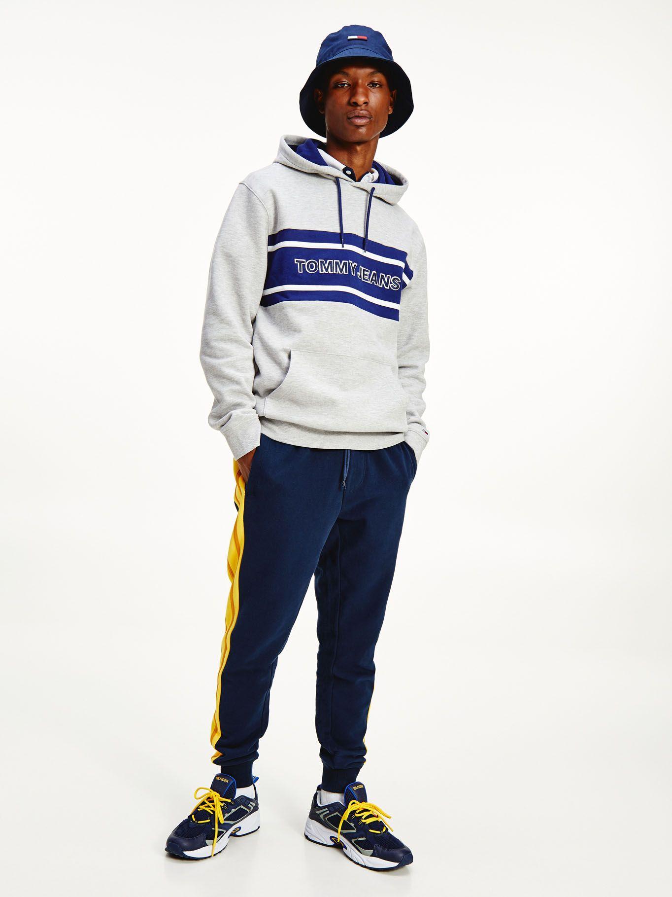 Jogger Rib Insert Azul Tommy Jeans E2-0