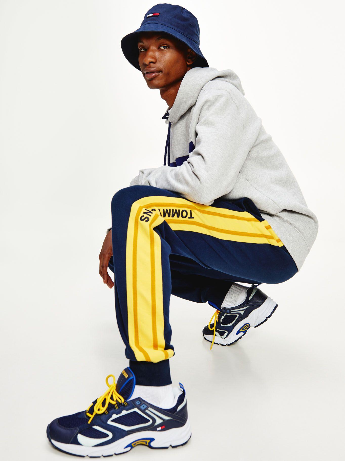 Jogger Rib Insert Azul Tommy Jeans E2-2