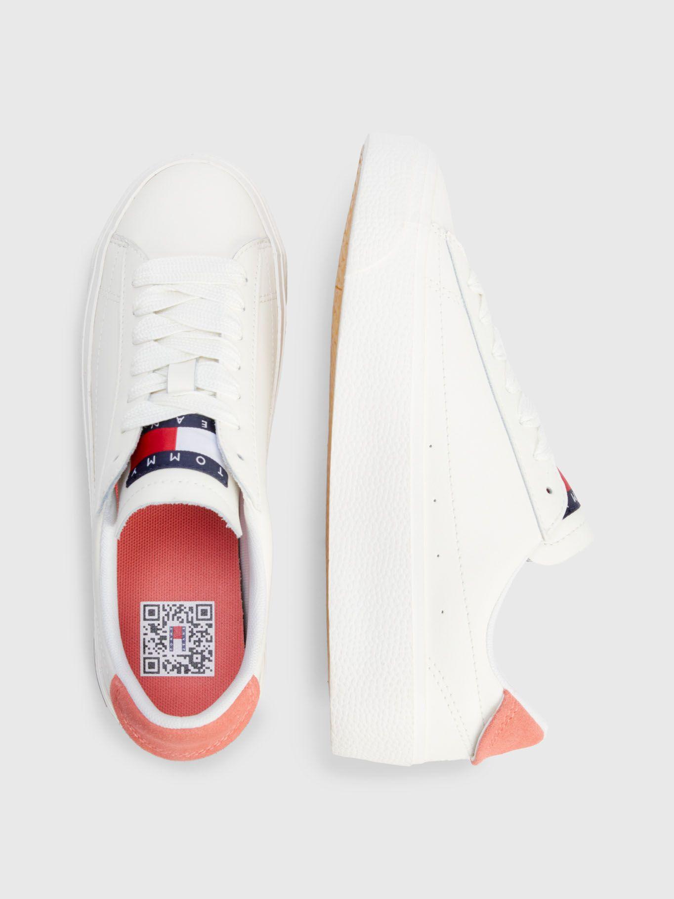 Zapatilla Vulcanizadas Logo Blanco Tommy Hilfiger-2