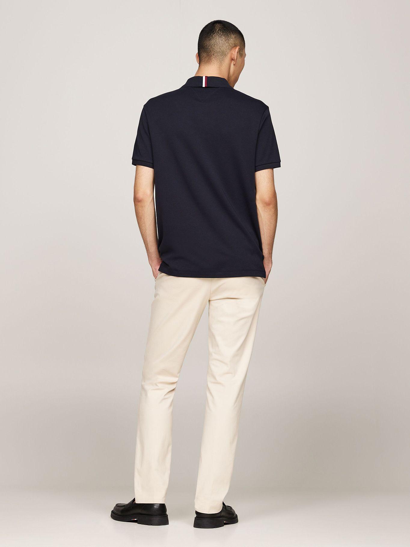 Polo Interlock Monogram Azul Tommy Hilfiger-2