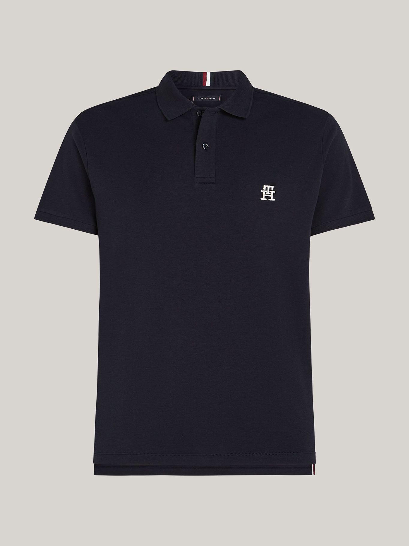 Polo Interlock Monogram Azul Tommy Hilfiger-4