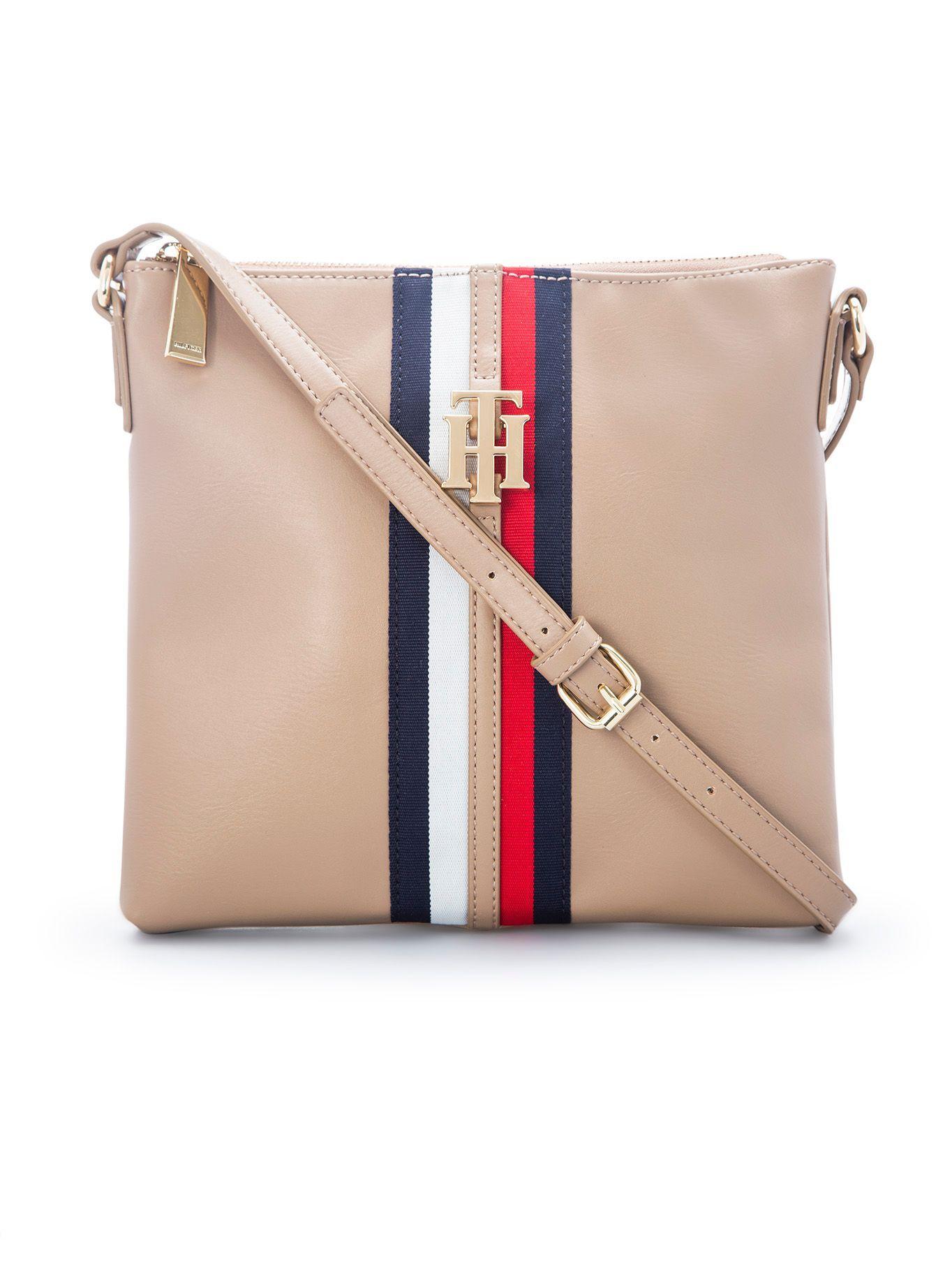 Cartera Xbody Jaden Café Tommy Hilfiger-0