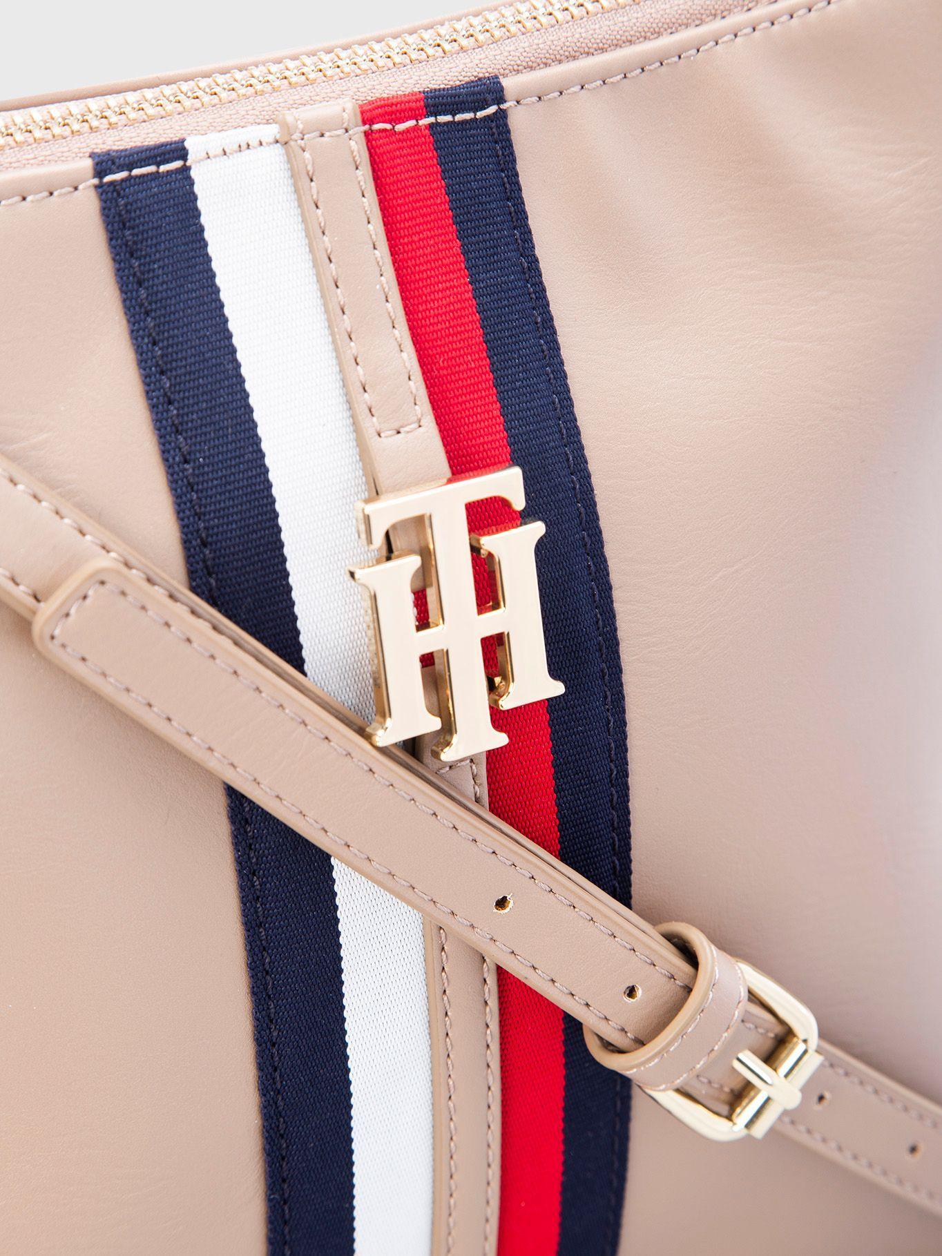 Cartera Xbody Jaden Café Tommy Hilfiger-2