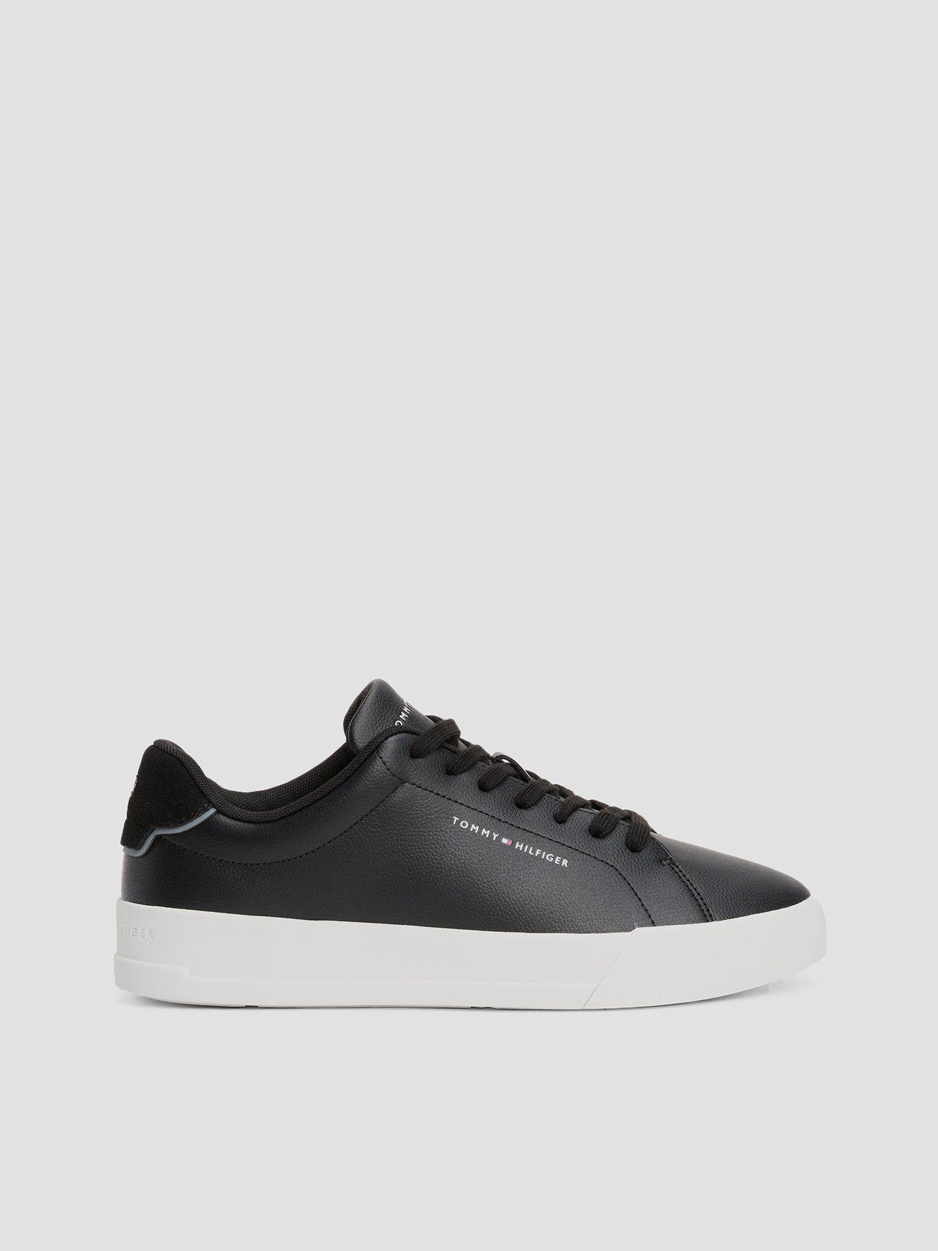 Zapatillas De Tenis Con Acabado Negro Tommy Hilfiger-4