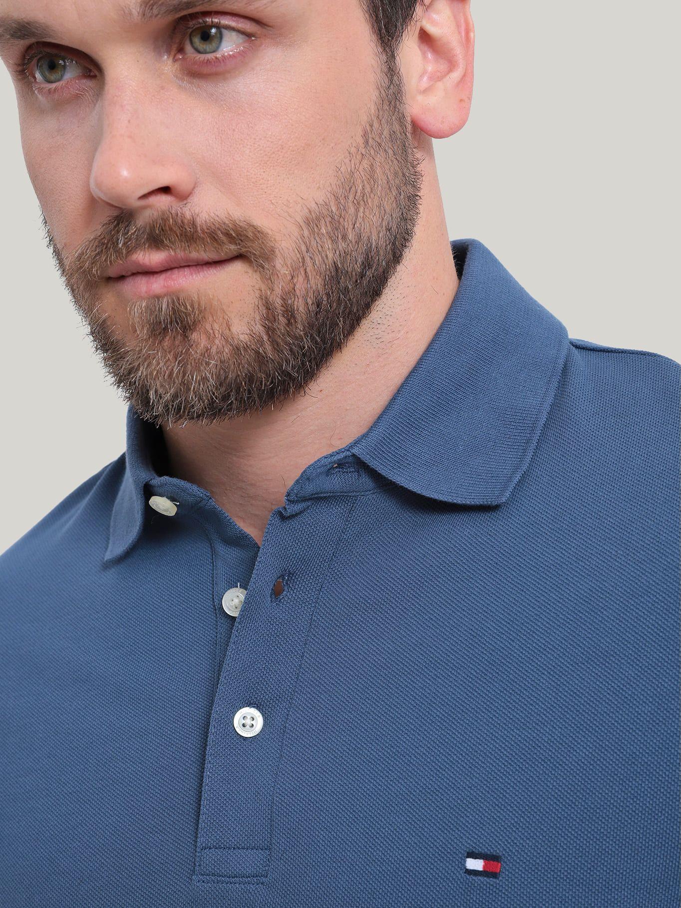 Polo 1985 Collection Con Logo Azul Tommy Hilfiger-3
