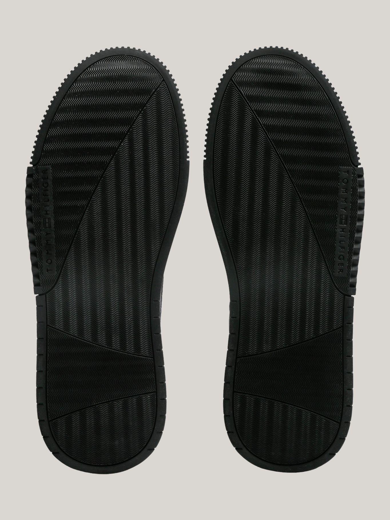 Zapatillas Supercup Strip Cuero Negro Tommy Hilfiger-3