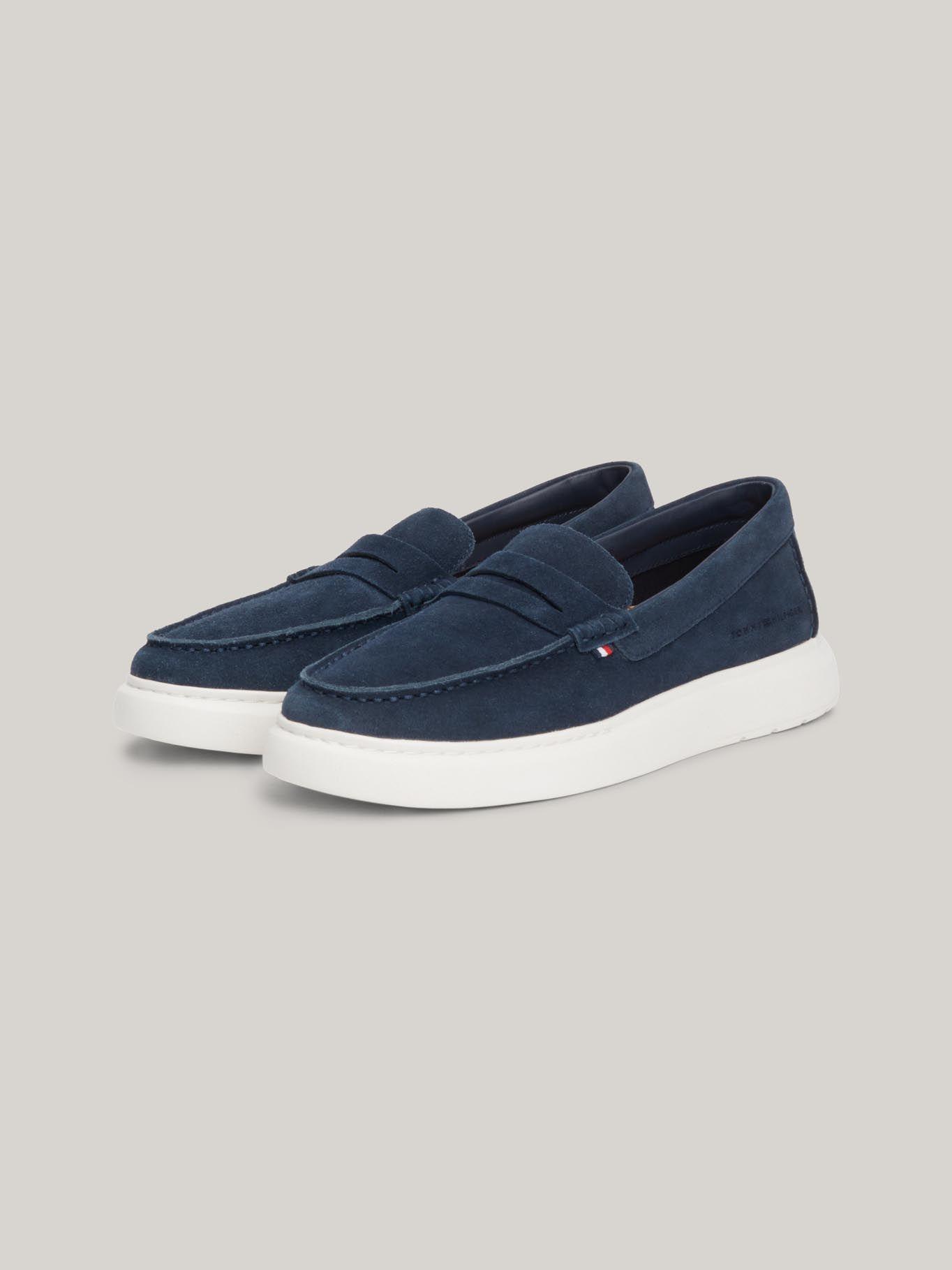 Mocasines Con Diseño Híbrido Azul Tommy Hilfiger-0