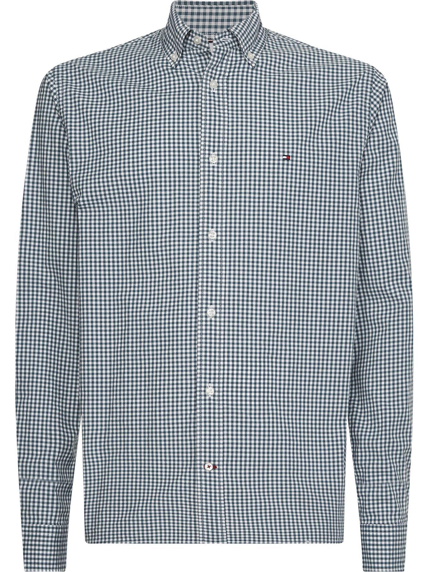 Camisa De Cuadros Vichy Azul Tommy Hilfiger-0