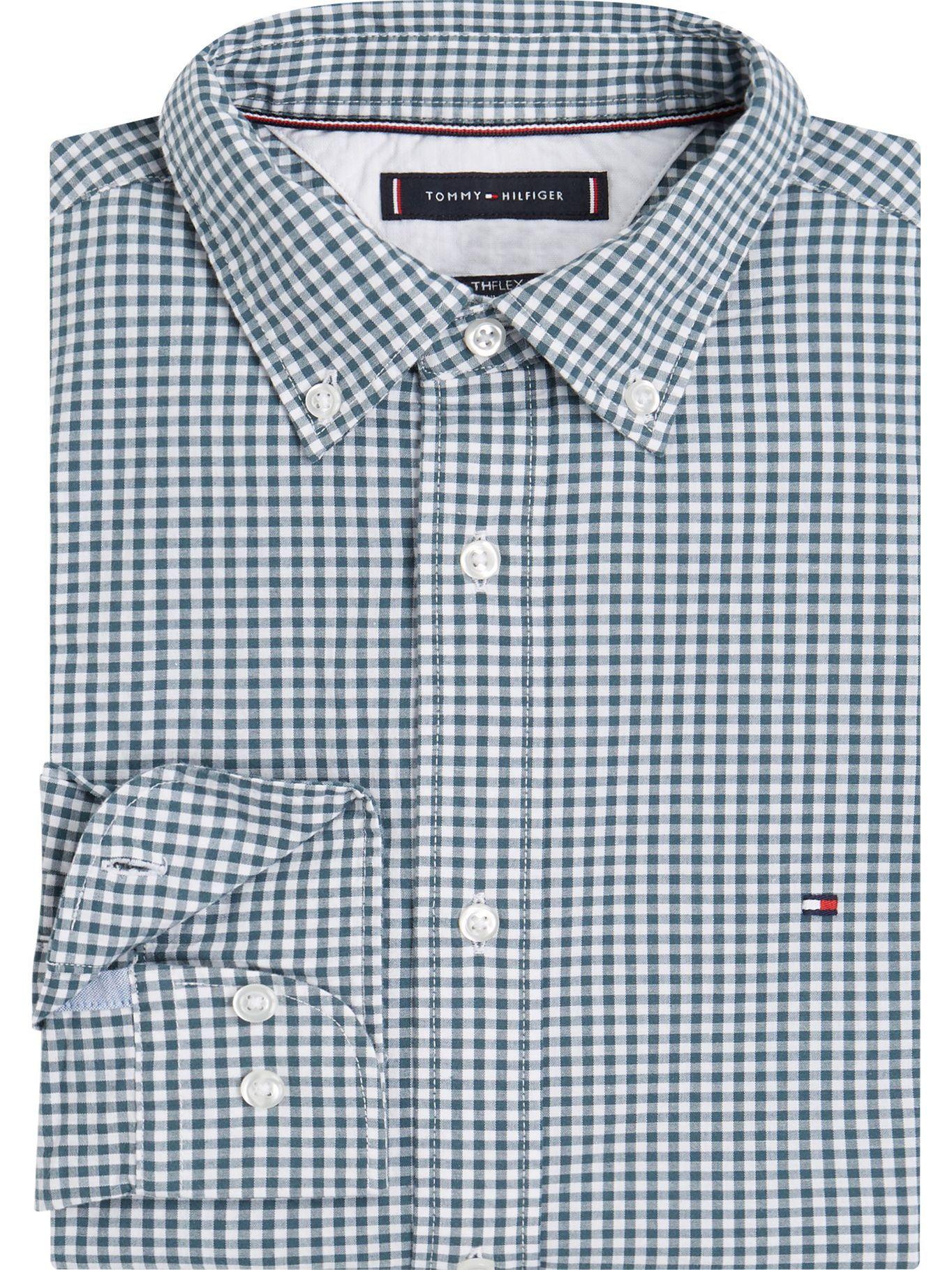 Camisa De Cuadros Vichy Azul Tommy Hilfiger-3