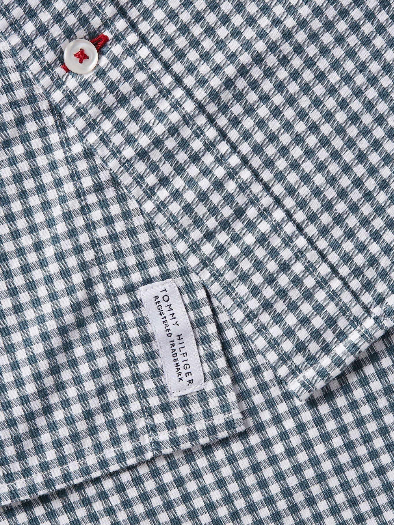 Camisa De Cuadros Vichy Azul Tommy Hilfiger-2