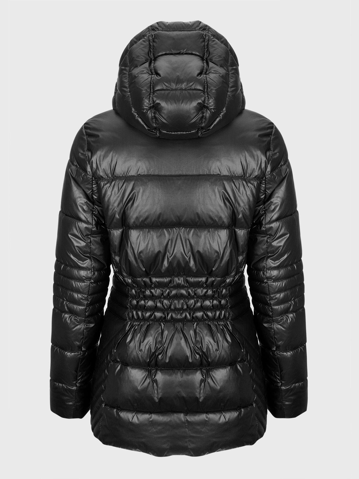 Chaqueta Acolchada Con Gorro Negro Tommy Hilfiger-1