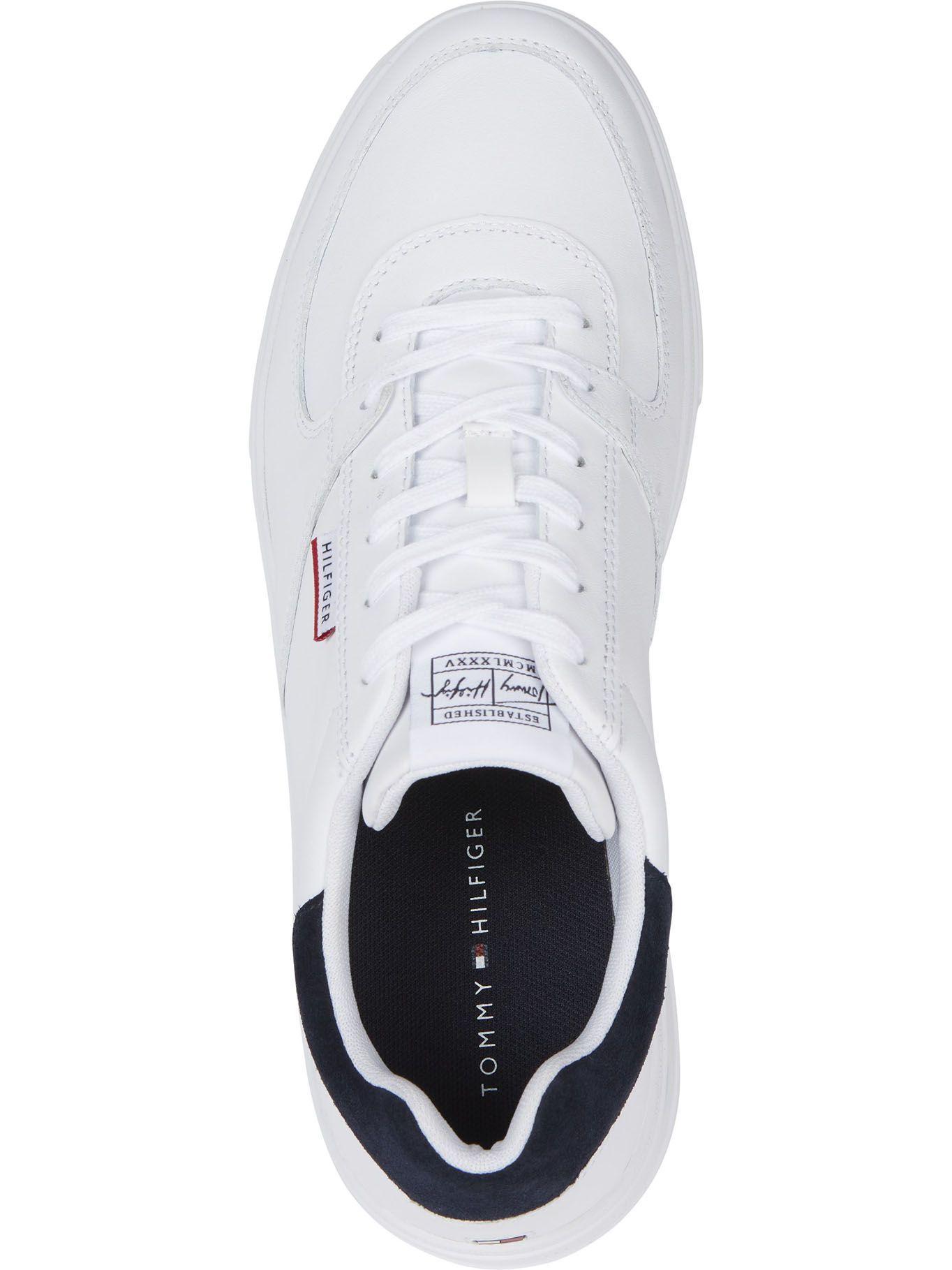 Zapatillas Modern En Cuero Blanco Tommy Hilfiger-2