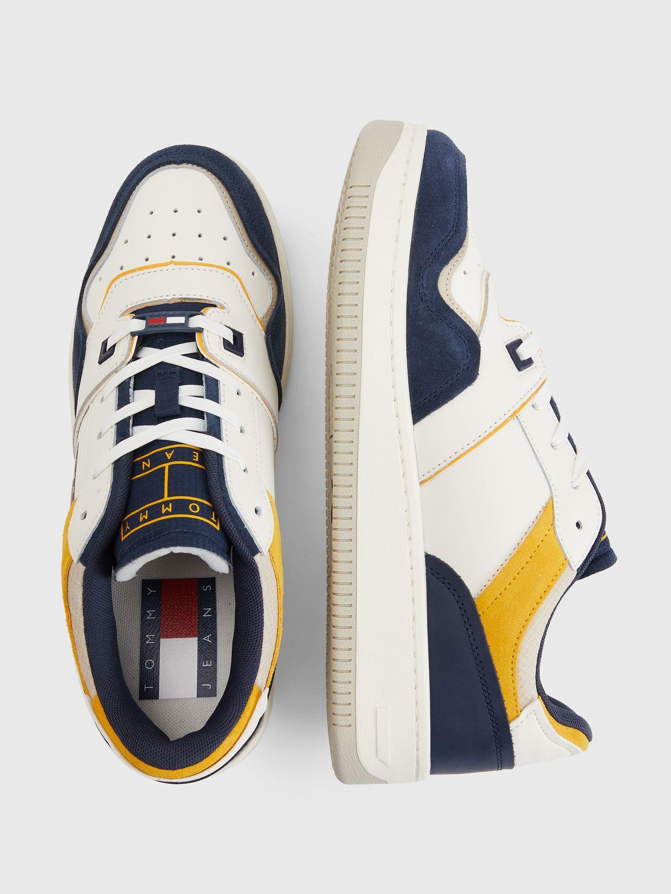 Zapatillas Basket Color Block Blanco Tommy jeans N22-3