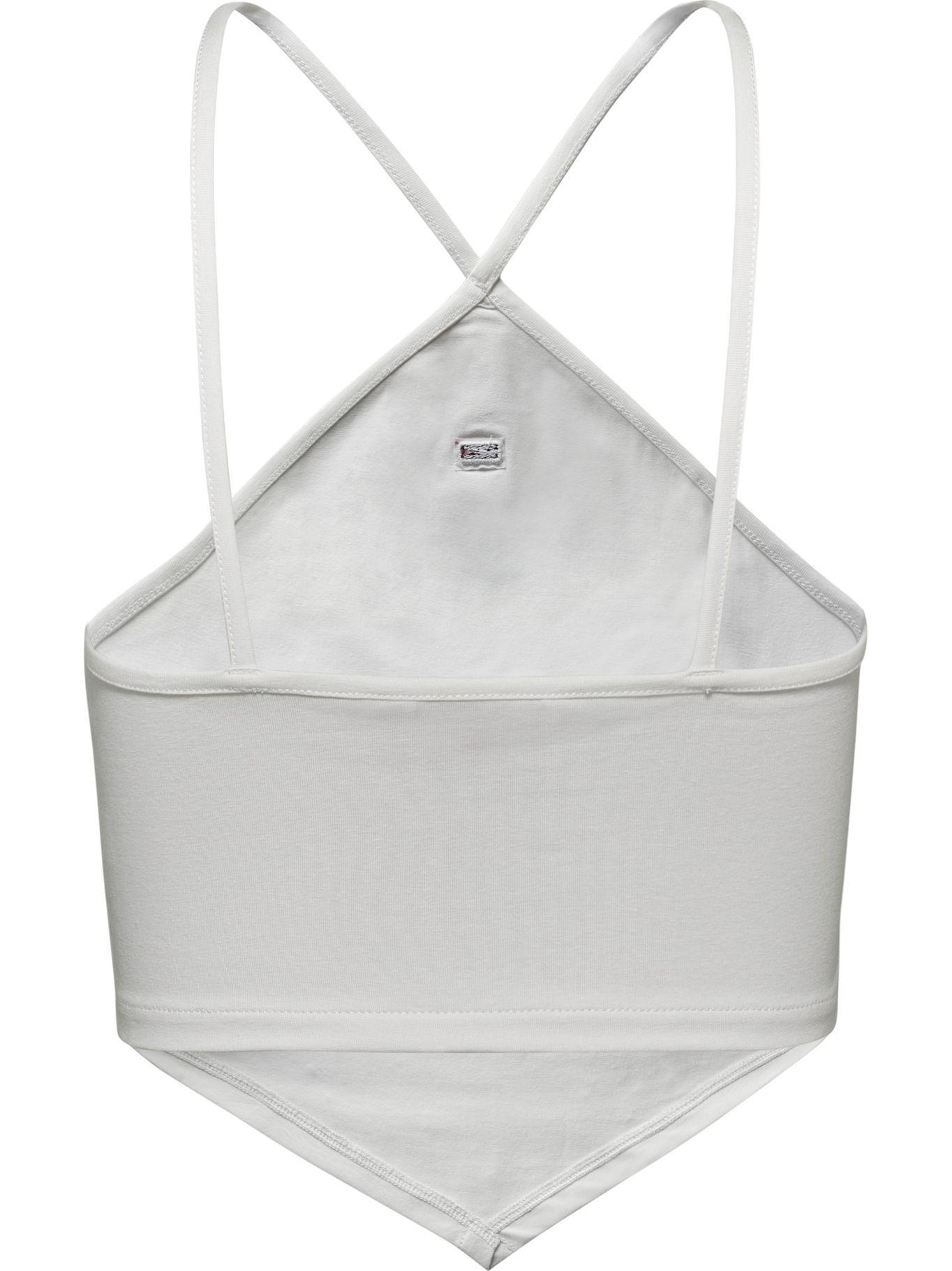 Polera Con Tirantes Y Logo Blanco Tommy Hilfiger-1