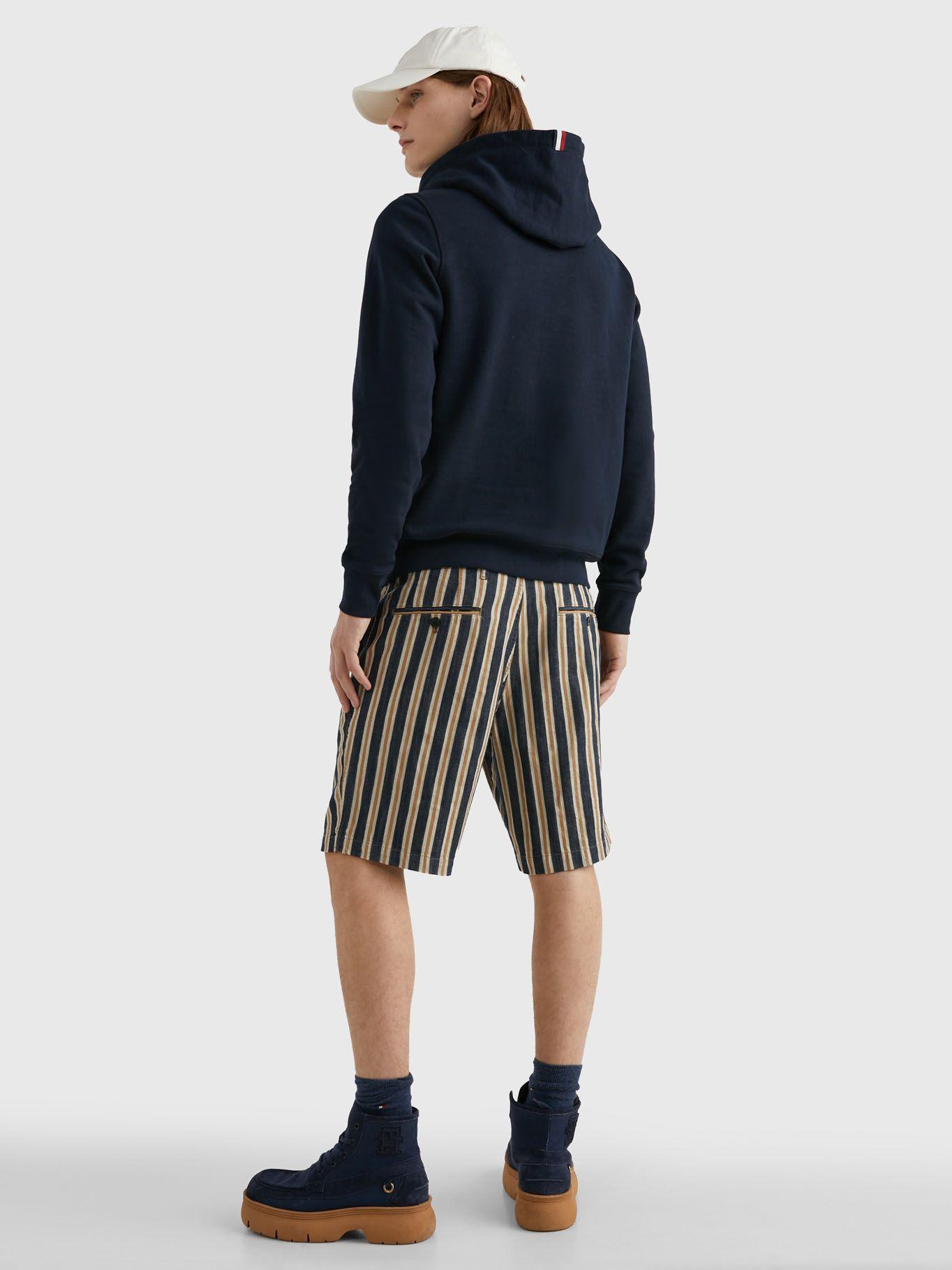 Polerón Hoodie Con Monogram Azul Tommy Hilfiger-2