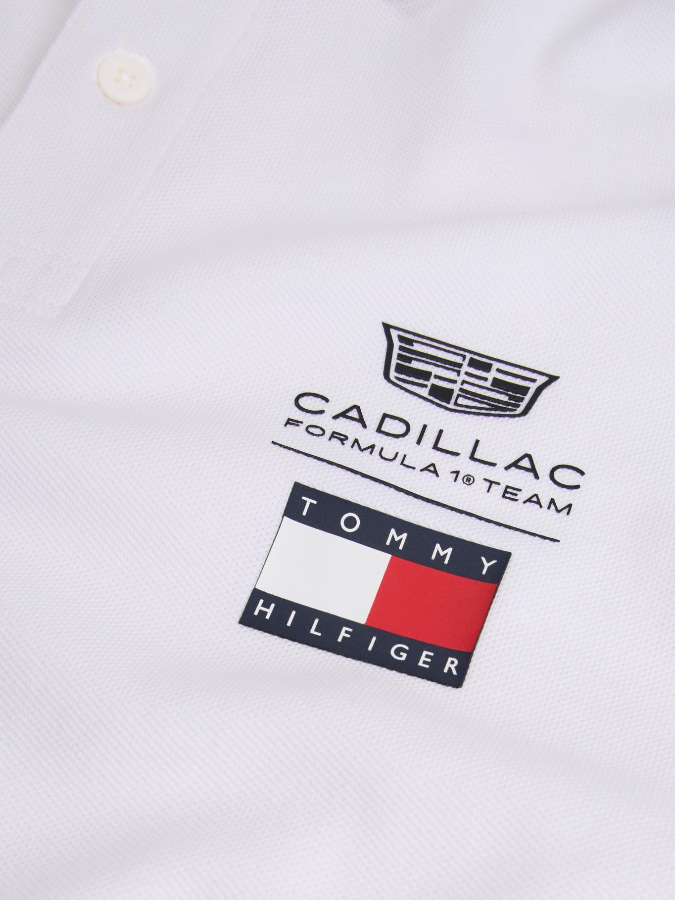 Polo TH x Cadillac F1 Regular Blanco Tommy Hilfiger-8
