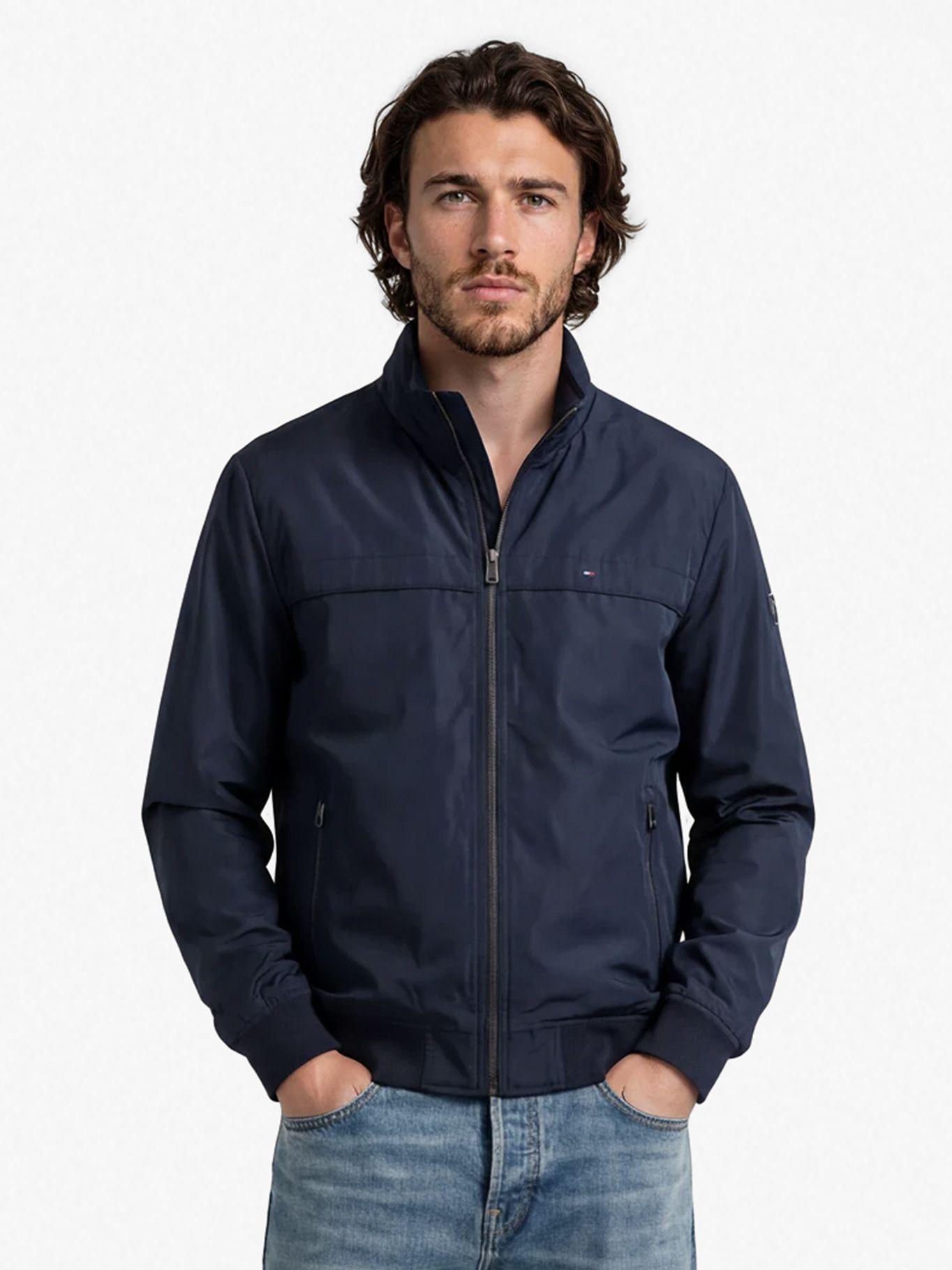 Chaqueta Bomber Golf Con Logo Azul Tommy Hilfiger-0