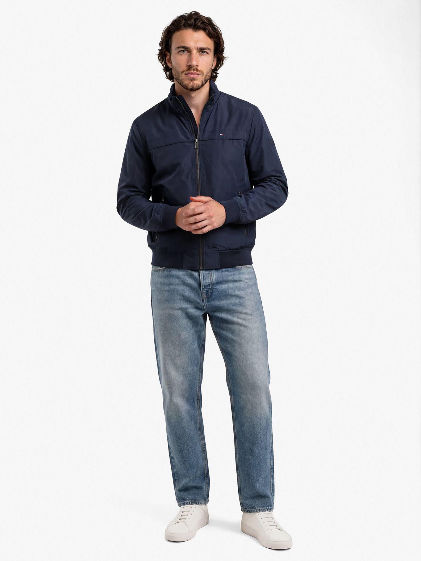 Chaqueta Bomber Golf Con Logo Azul Tommy Hilfiger-1