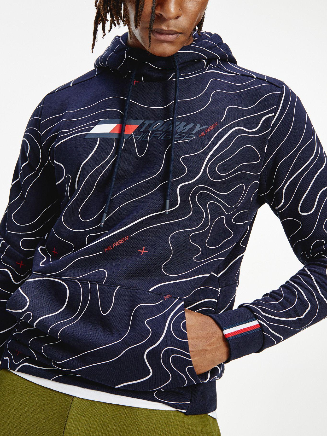 Polerón Hoodie Sport Cool Logo Azul Tommy Hilfiger-0