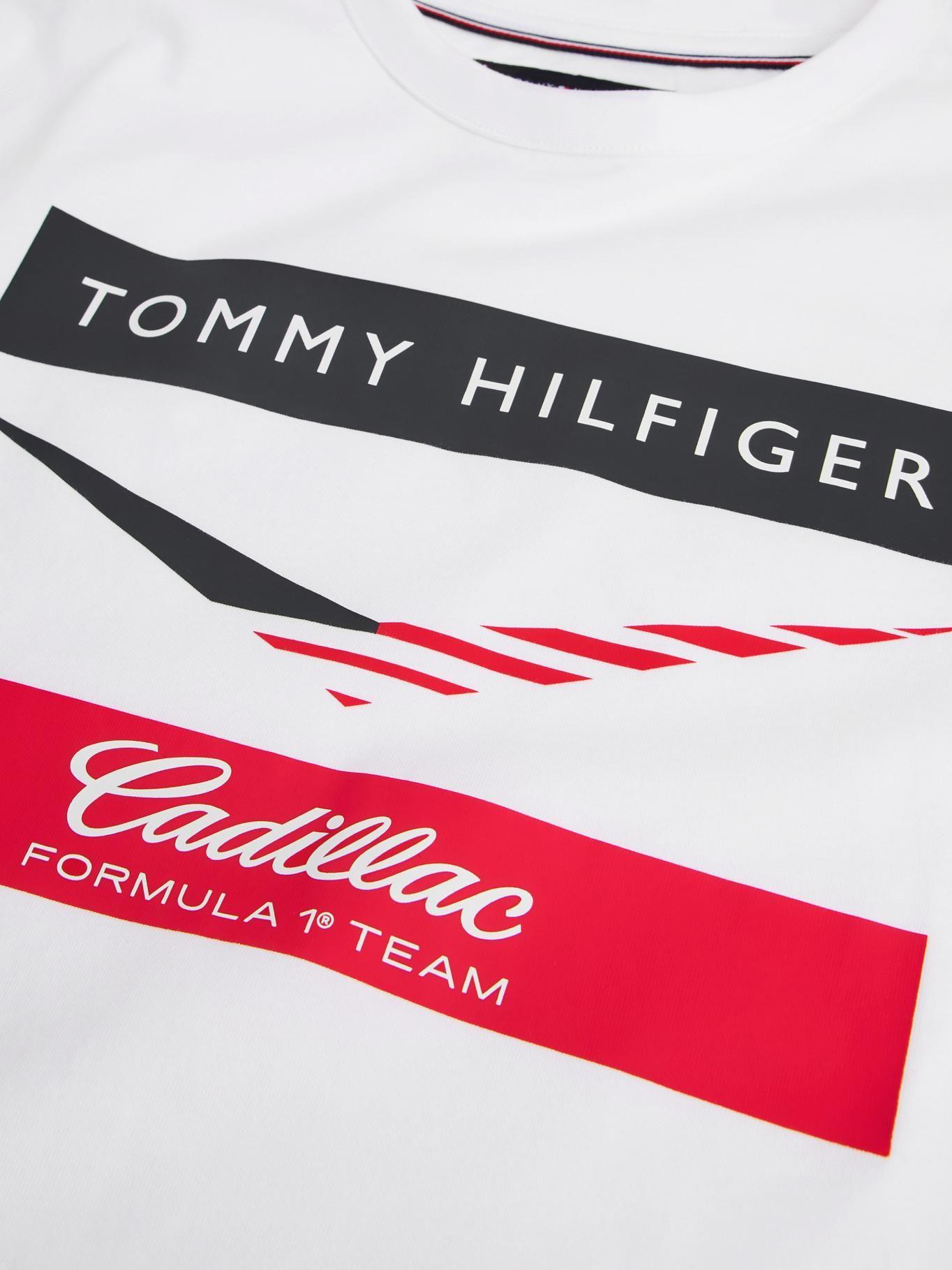 Polera TH x Cadillac F1® Relaxed Blanco Tommy Hilfiger-4