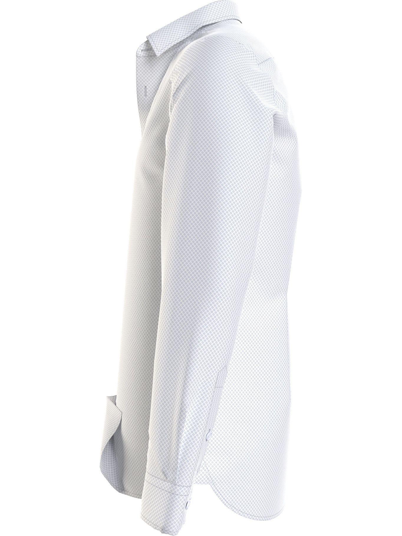 Camisa Th Flex Dot Print Blanco Tommy Hilfiger-2