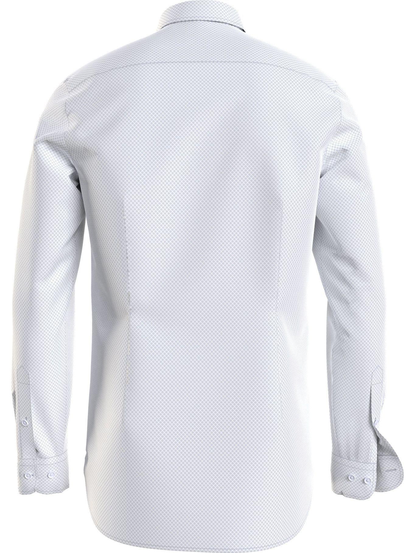 Camisa Th Flex Dot Print Blanco Tommy Hilfiger-1