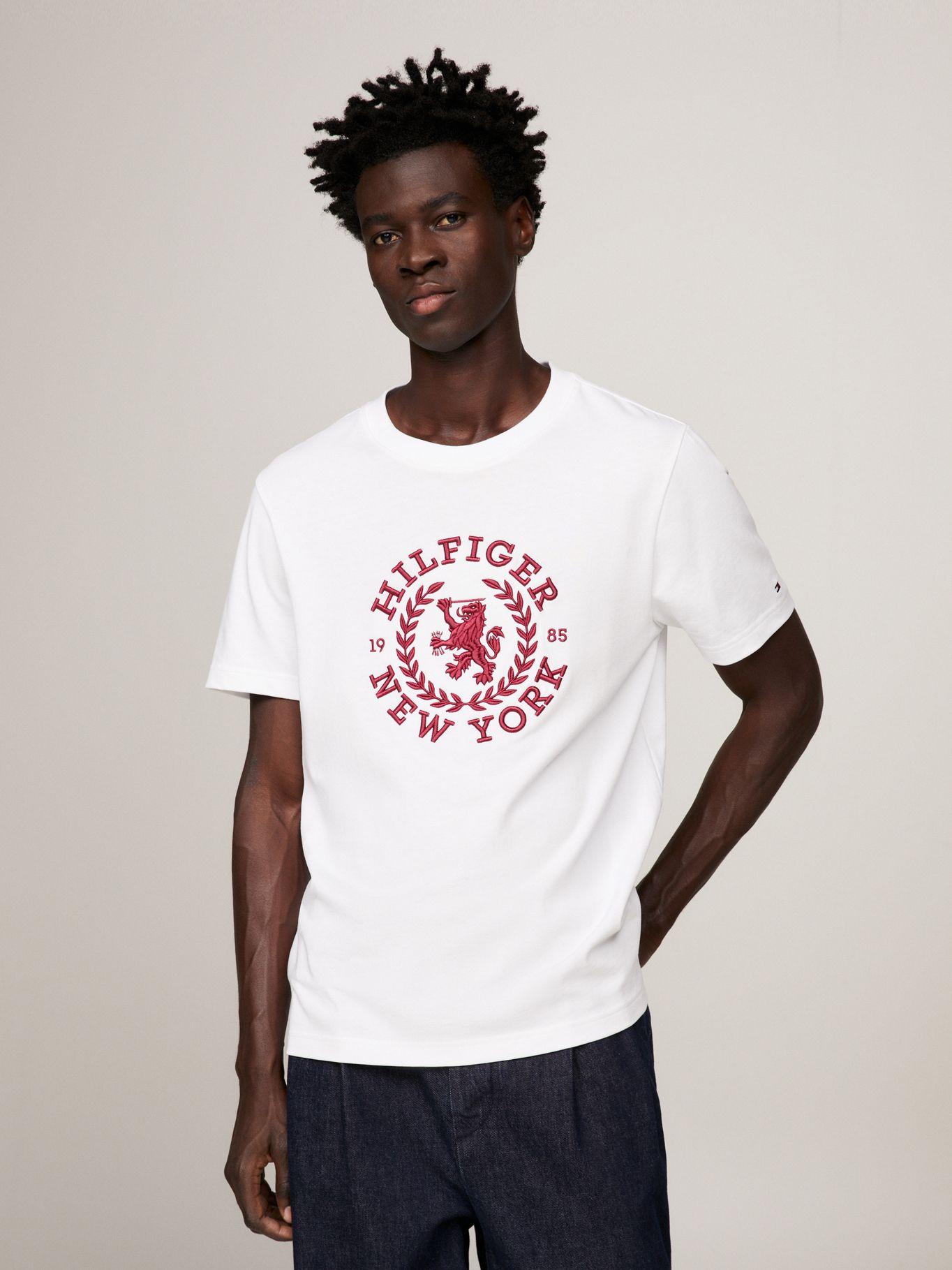 POLERA BIG I CREST LOGO BLANCO TOMMY HILFIGER-0