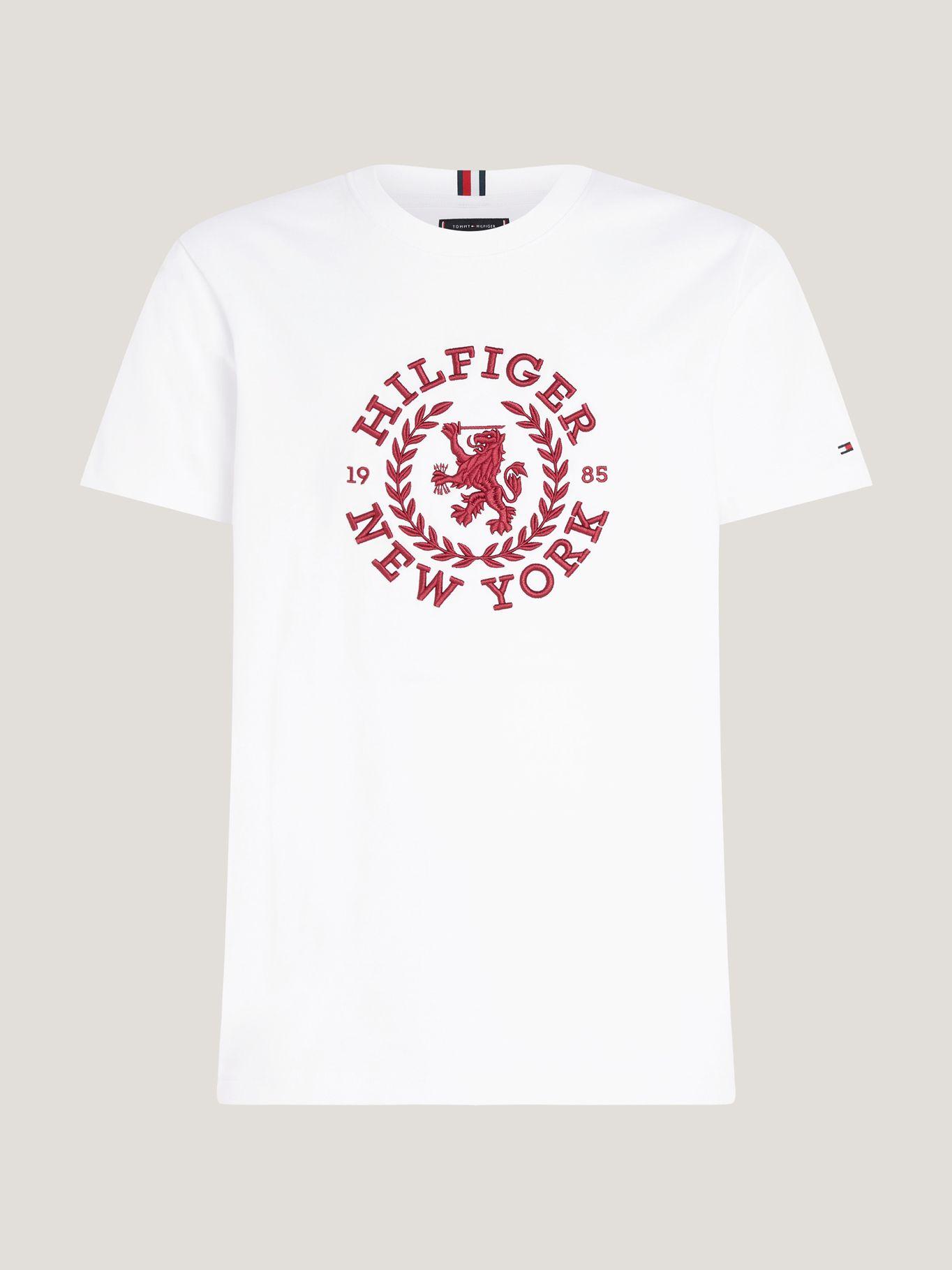 POLERA BIG I CREST LOGO BLANCO TOMMY HILFIGER-5