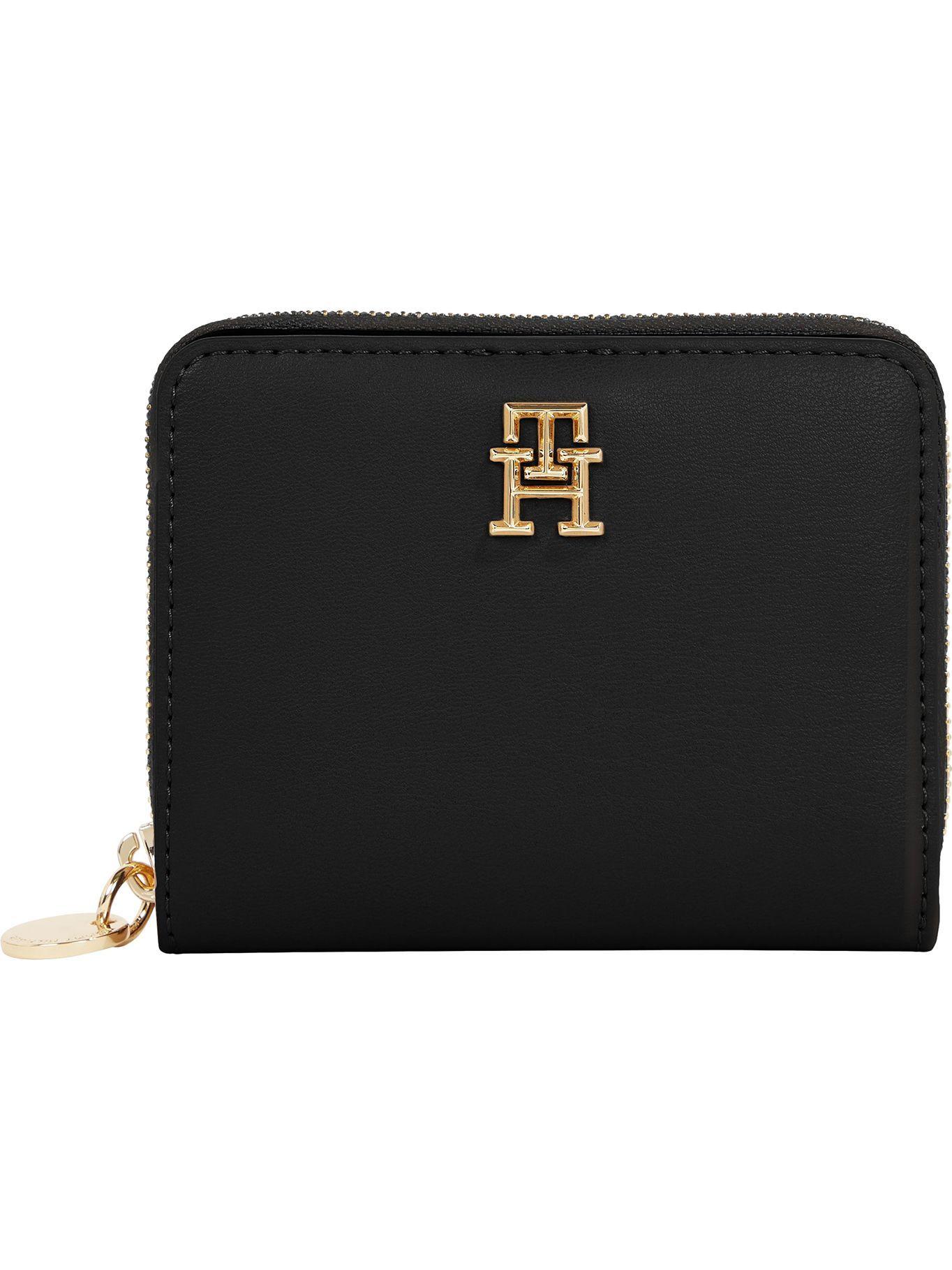 Billetera Chic Con Logo Negro Tommy Hilfiger-0