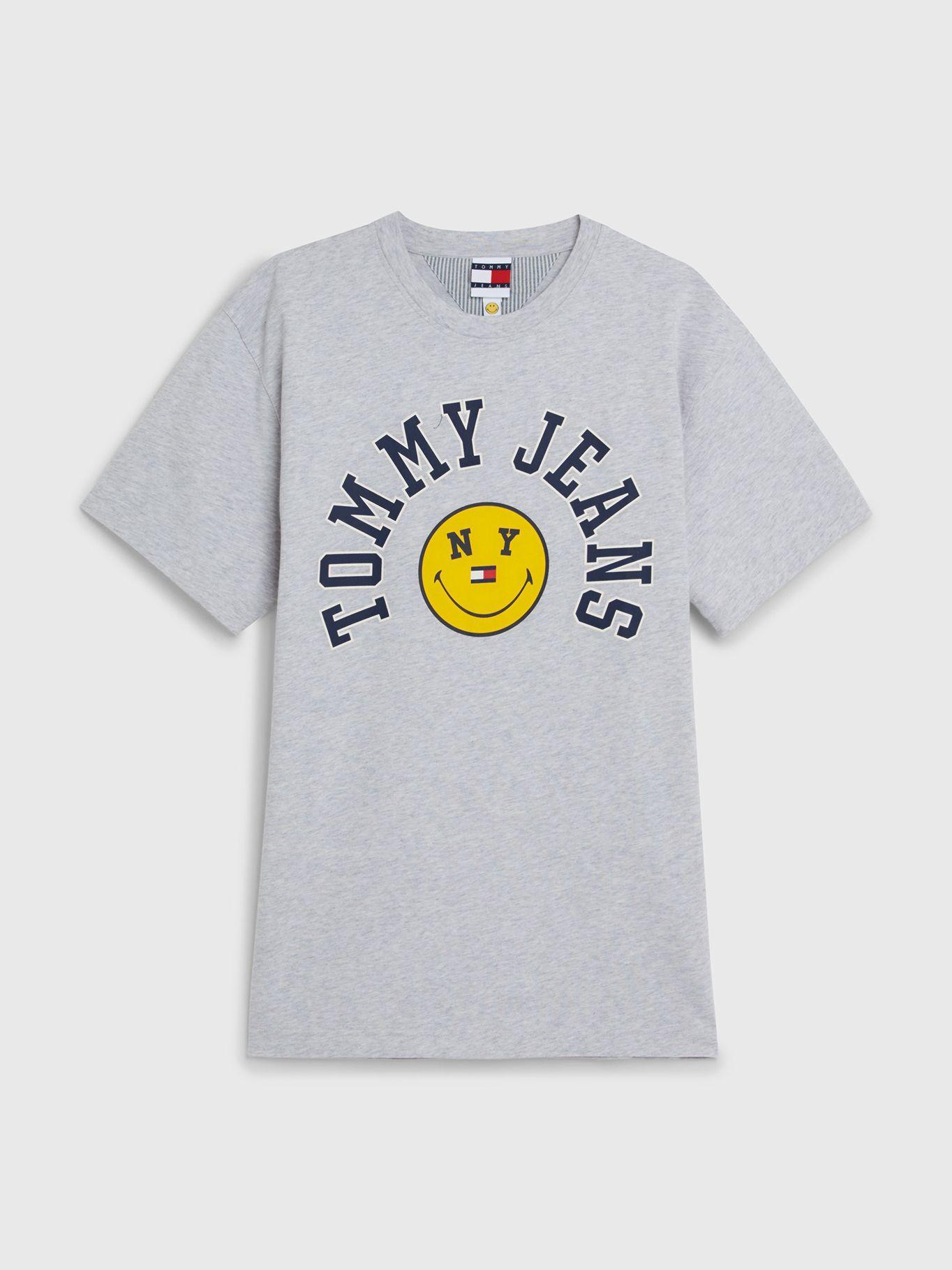 Polera Tommy Jeans X Smiley® Gris Tommy Jeans-5