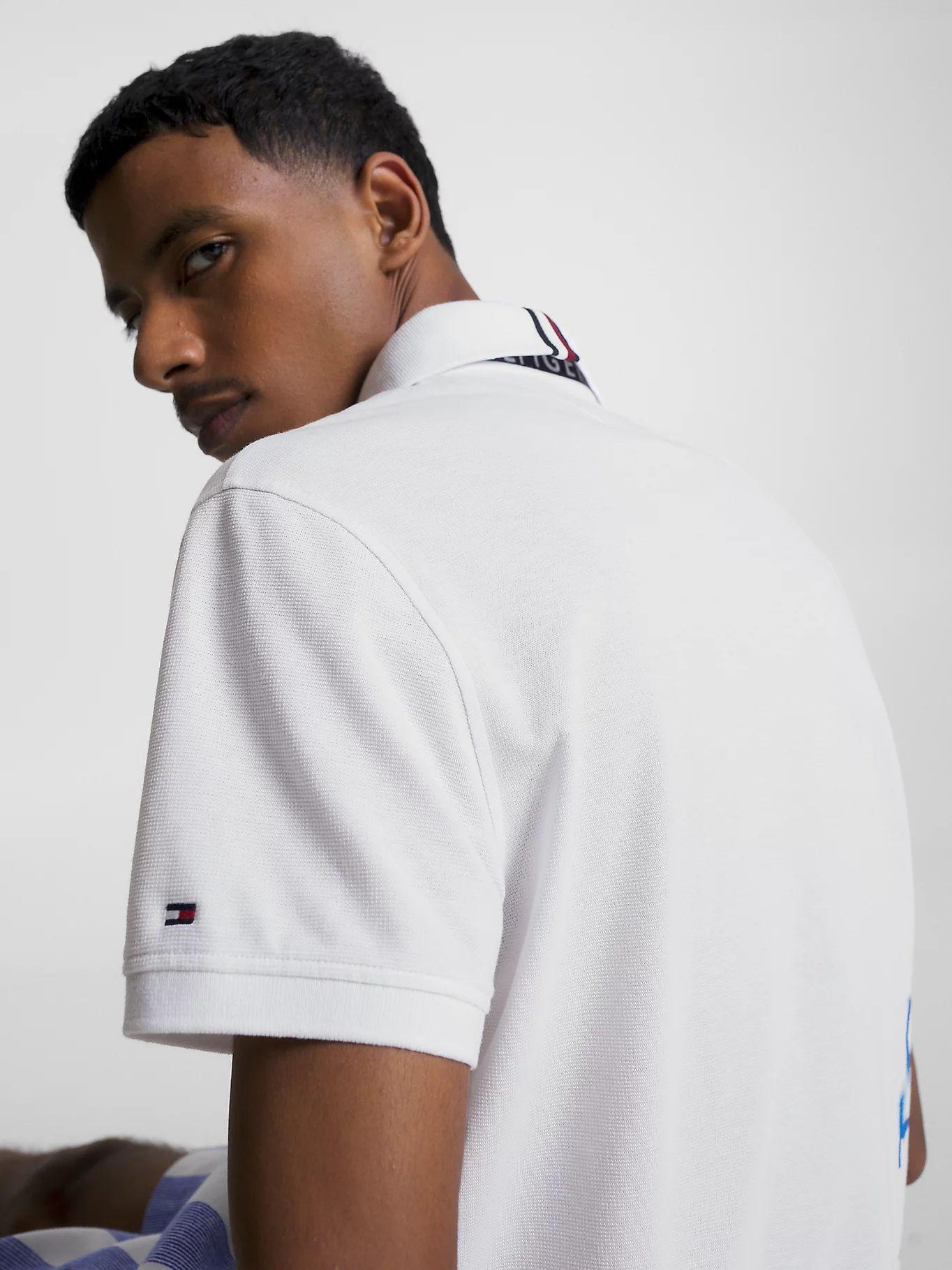 Polo Regular Fit Ink Con Logo  Blanco Tommy Hilfiger-2