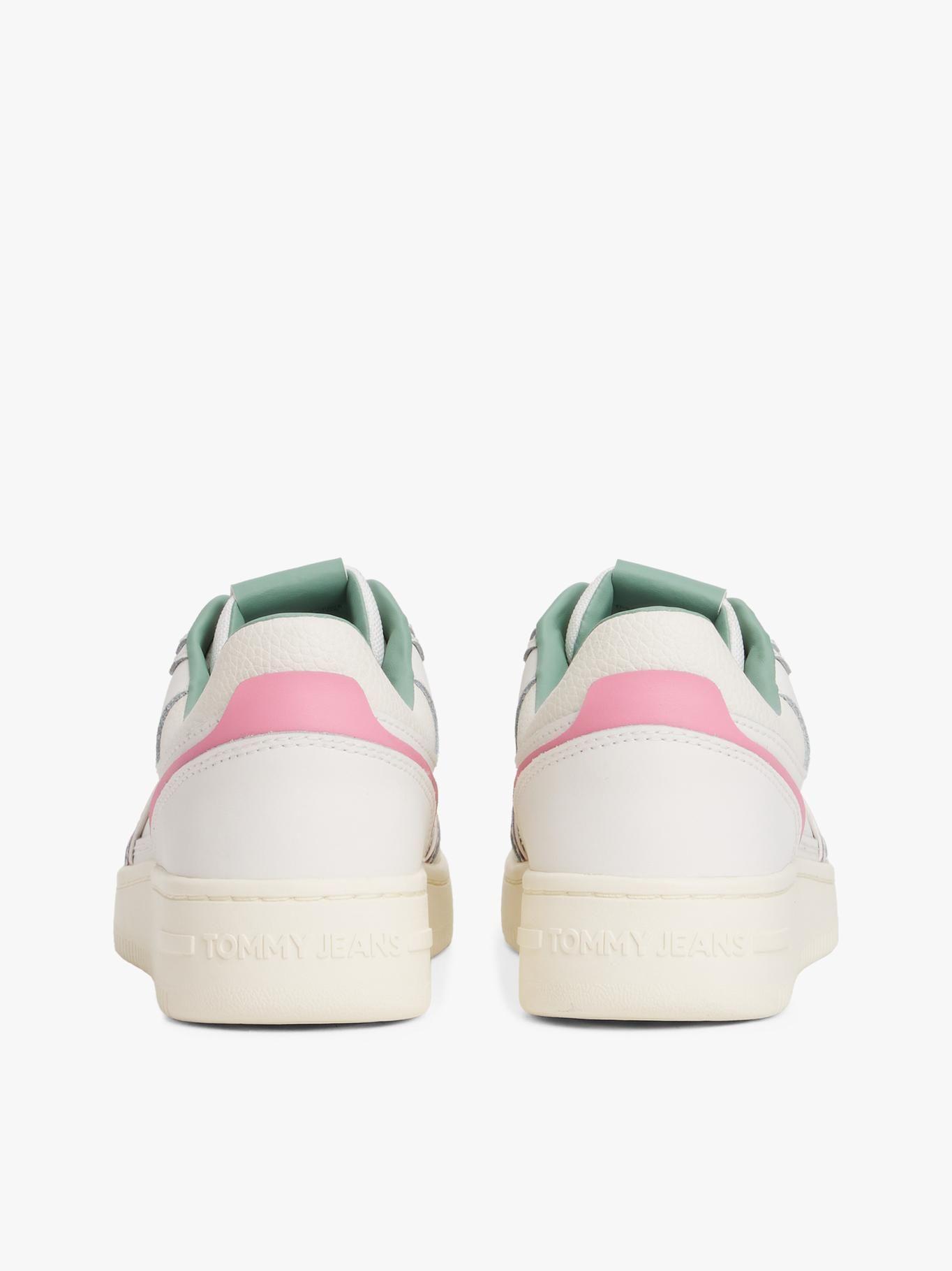 Zapatillas Retro-Basket Dentadas Blanco Tommy Jeans-2