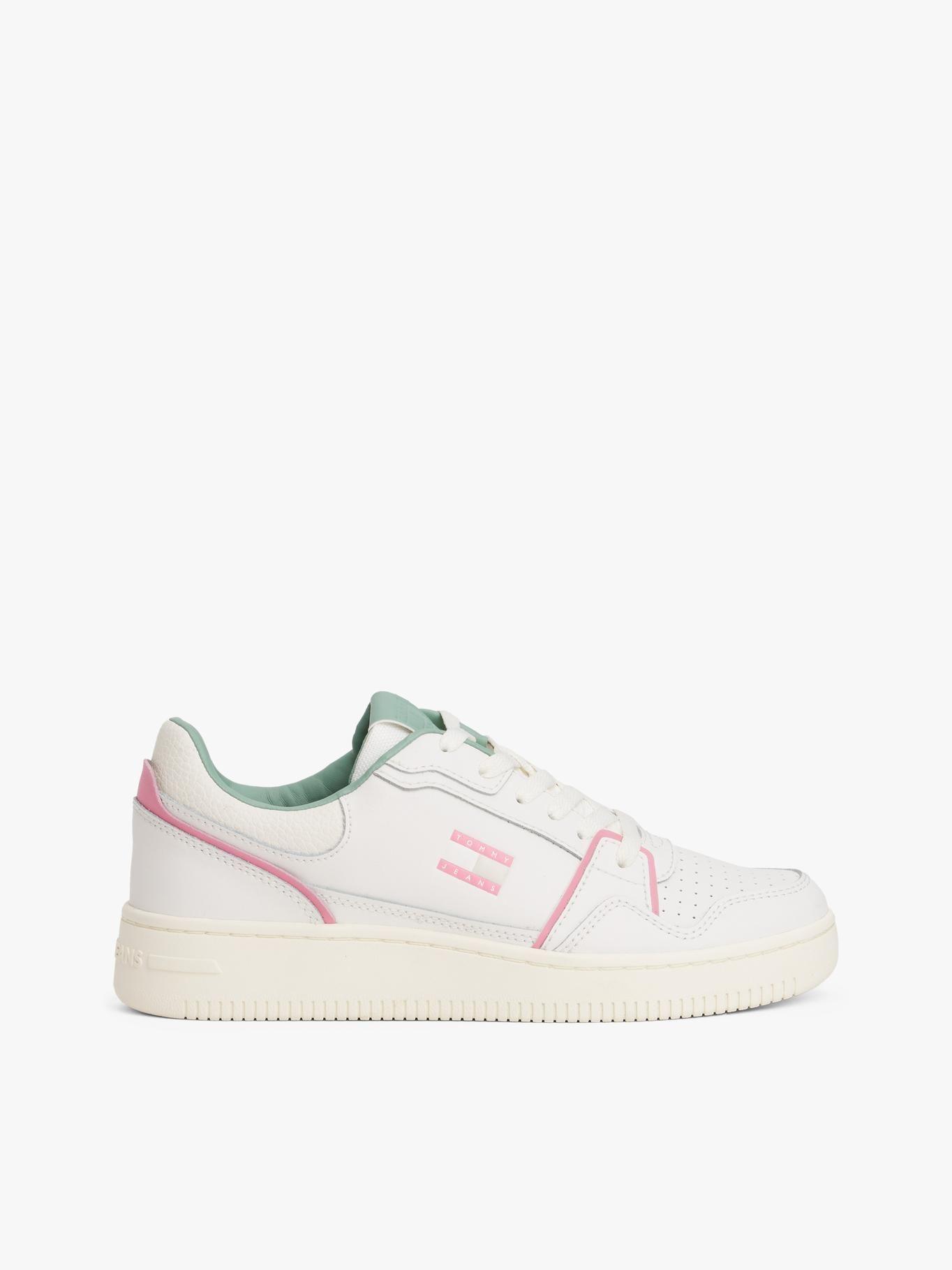 Zapatillas Retro-Basket Dentadas Blanco Tommy Jeans-5