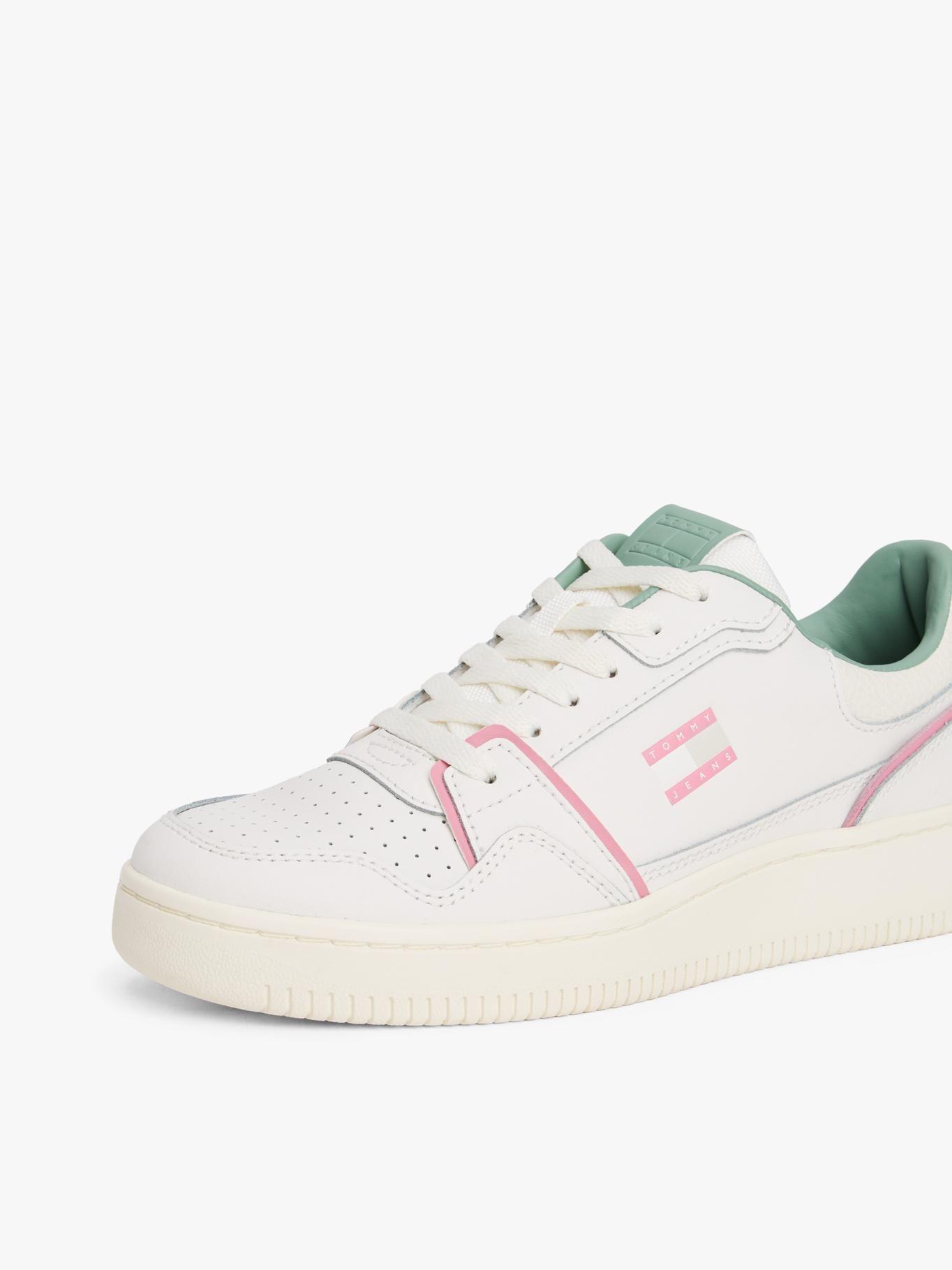 Zapatillas Retro-Basket Dentadas Blanco Tommy Jeans-7